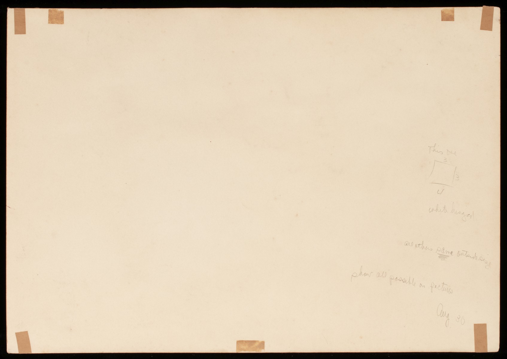 EDWARD LANING (1906-1981) EXHIBITED WORK ON PAPER