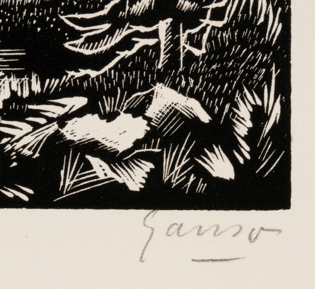 EMIL GANSO (1895-1941) PENCIL SIGNED WOODCUTS (6)