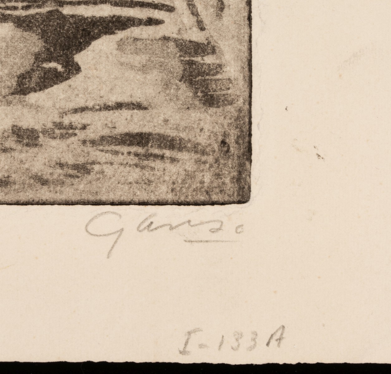 EMIL GANSO (1895-1941) PENCIL SIGNED AQUATINTS (2)