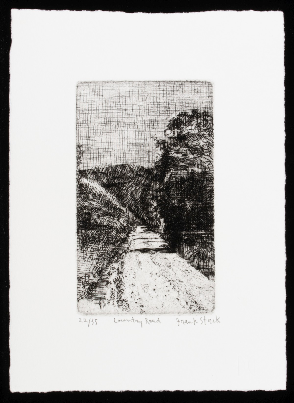 FRANK STACK (BORN 1937) PENCIL SIGNED ETCHINGS (5)