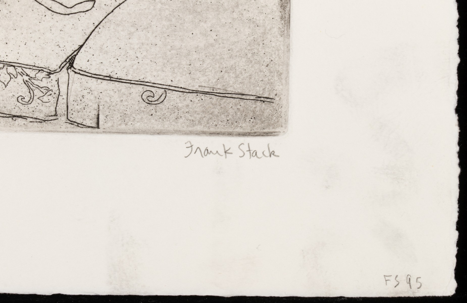 FRANK STACK (BORN 1937) PENCIL SIGNED ETCHINGS (5)