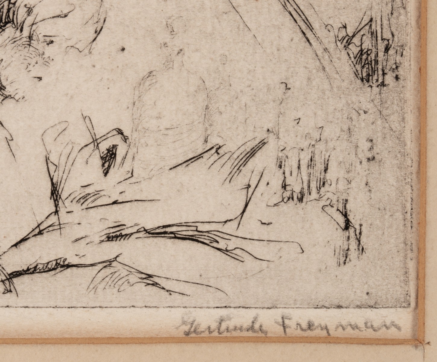 GERTRUDE FREYMAN (1901-1994) PENCIL SIGNED PRINTS (6)