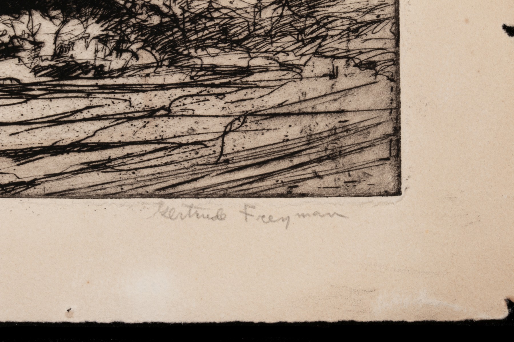 GERTRUDE FREYMAN (1901-1994) PENCIL SIGNED PRINTS (6)