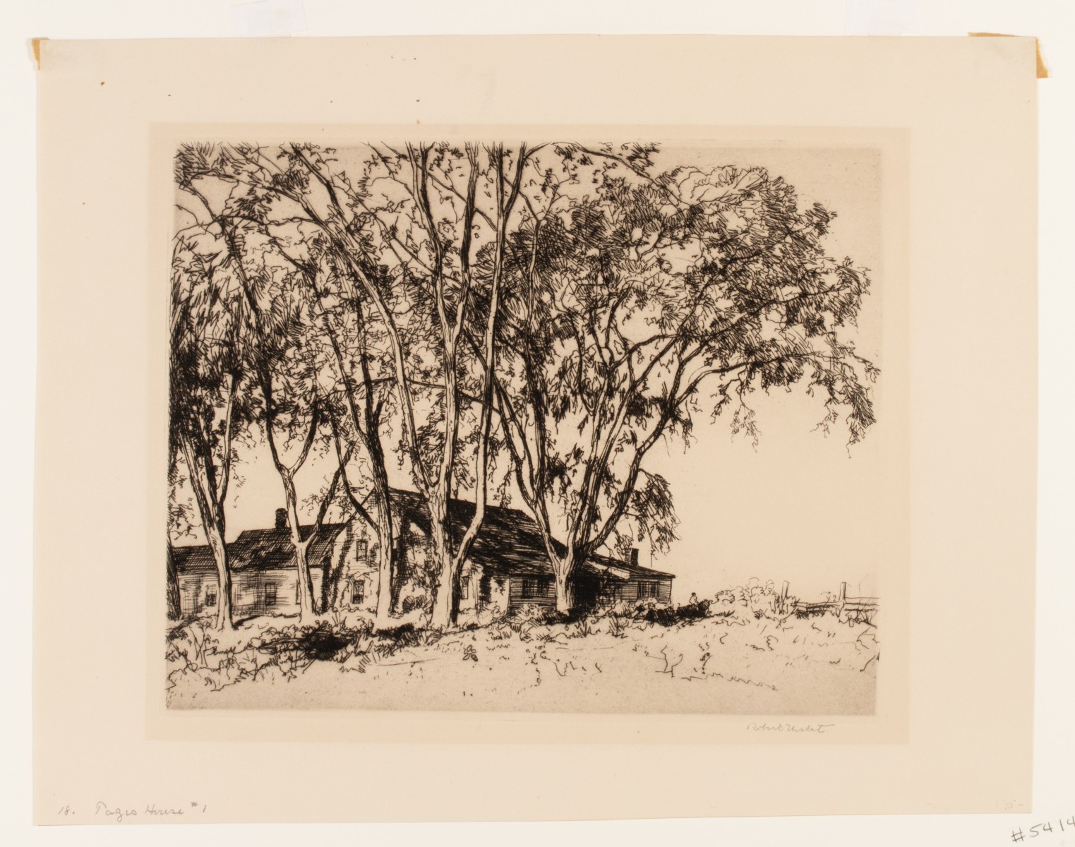 C.W. ANDERSON AND R. NISBET PENCIL SIGNED DRYPOINTS