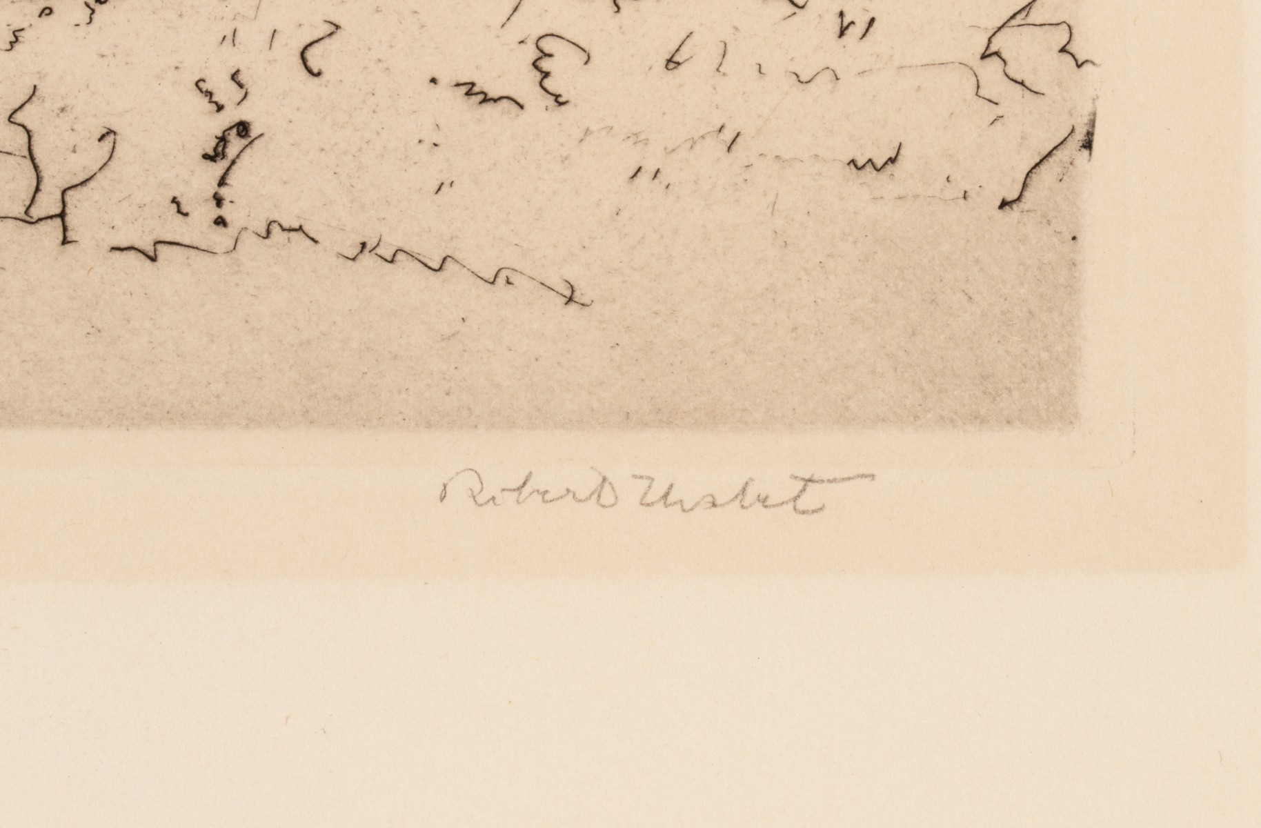 C.W. ANDERSON AND R. NISBET PENCIL SIGNED DRYPOINTS