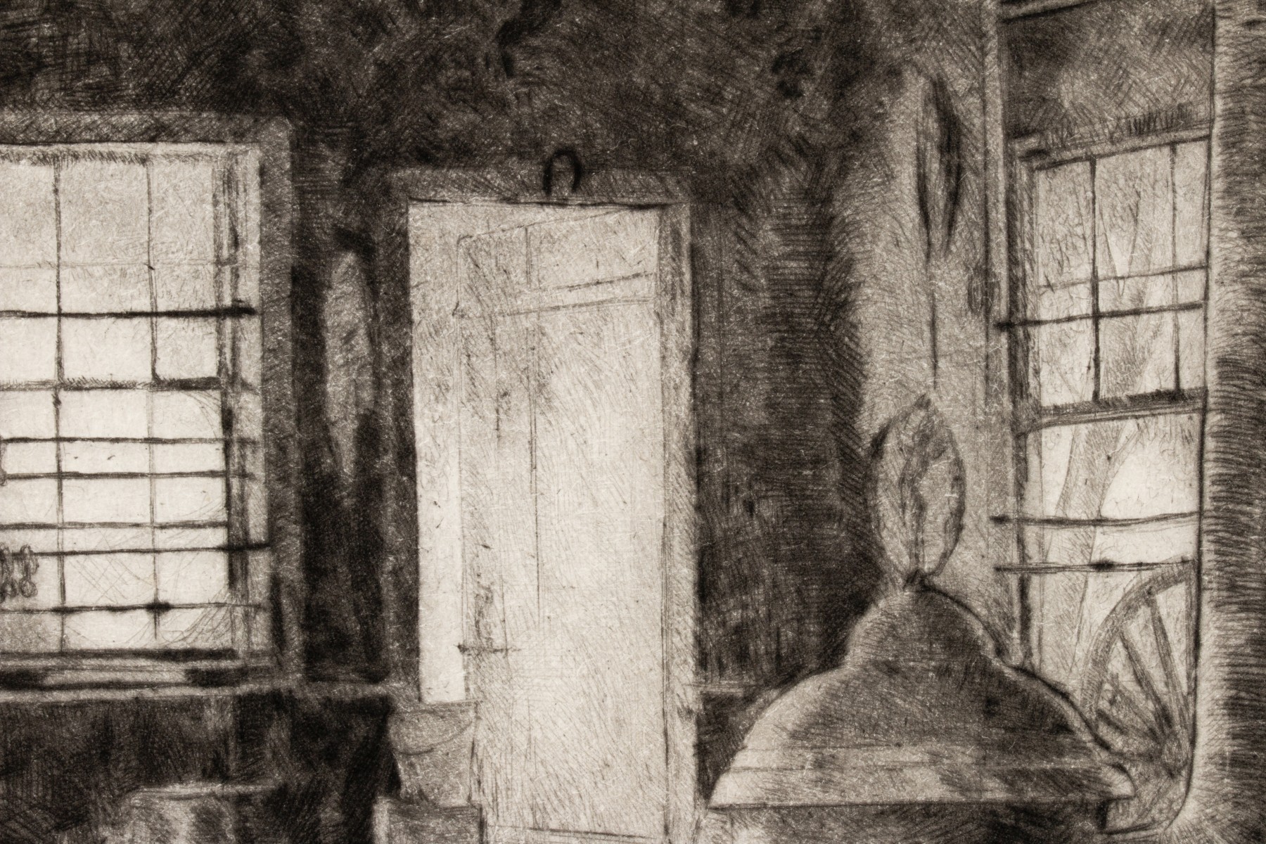 C.W. ANDERSON AND R. NISBET PENCIL SIGNED DRYPOINTS