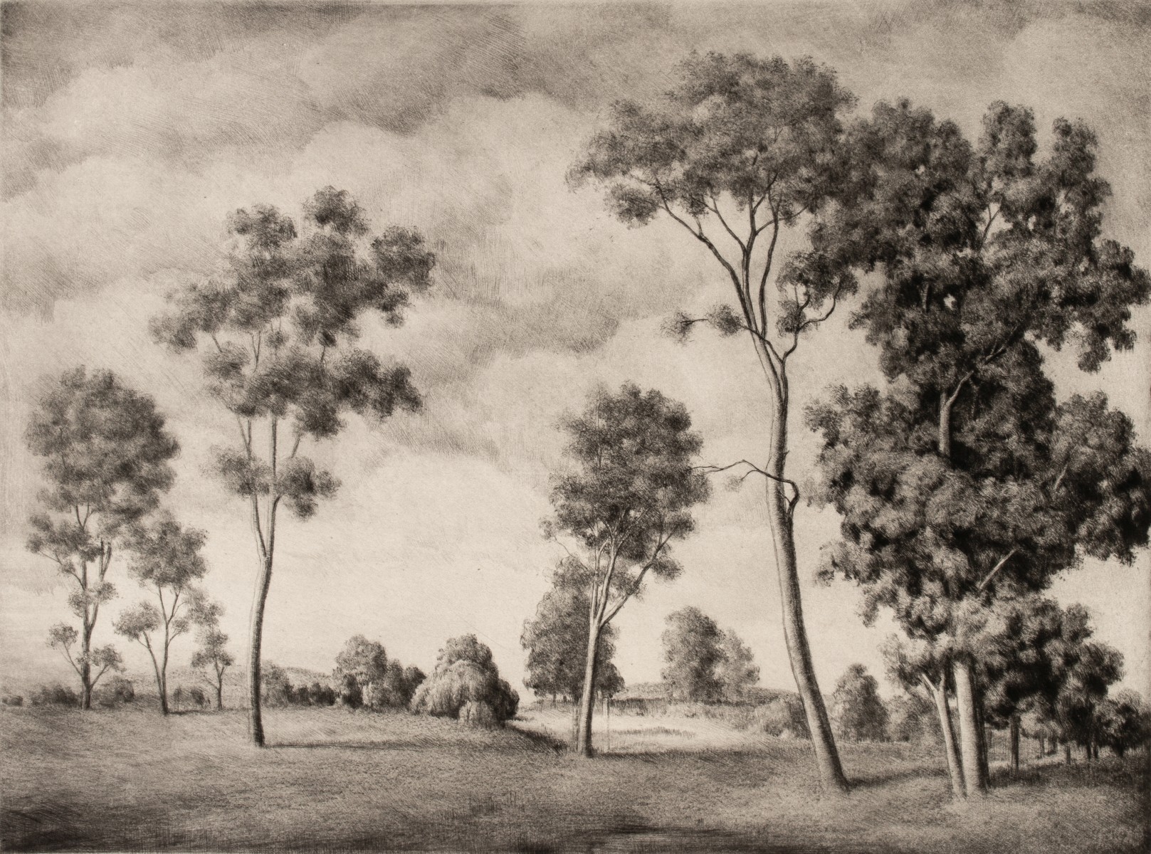 AARON BOHROD (1907-1992) PENCIL SIGNED AAA PRINTS (4)