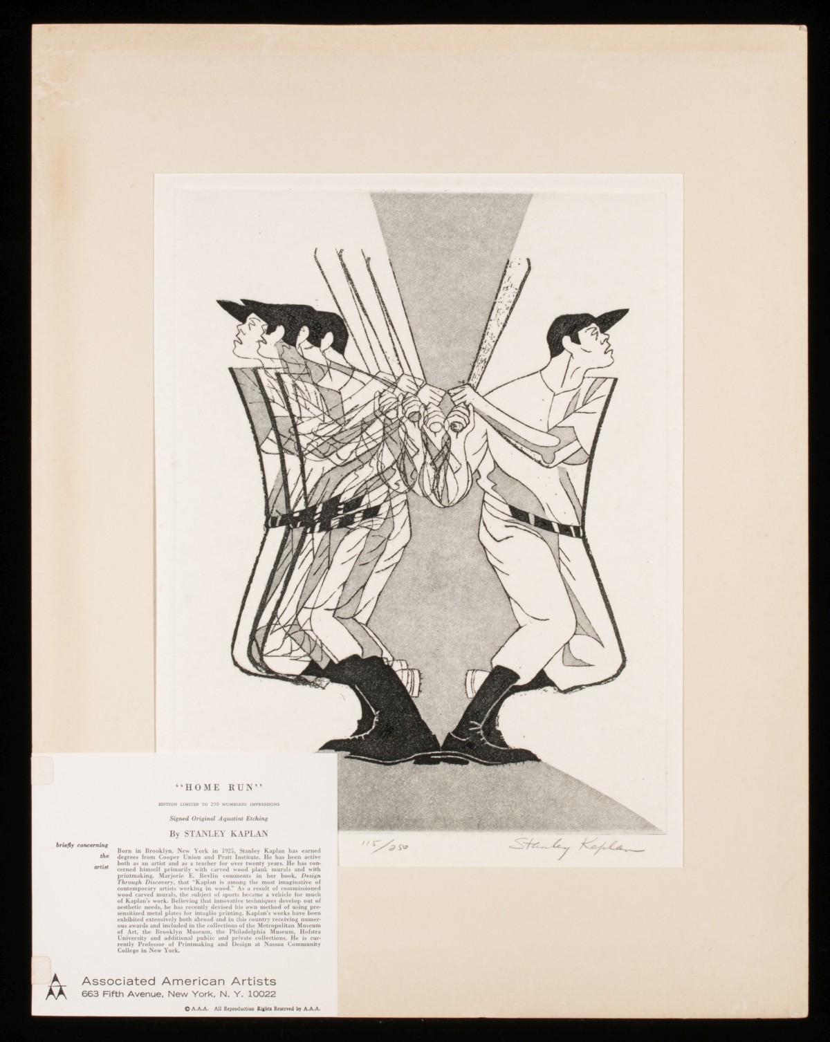 AARON BOHROD (1907-1992) PENCIL SIGNED AAA PRINTS (4)