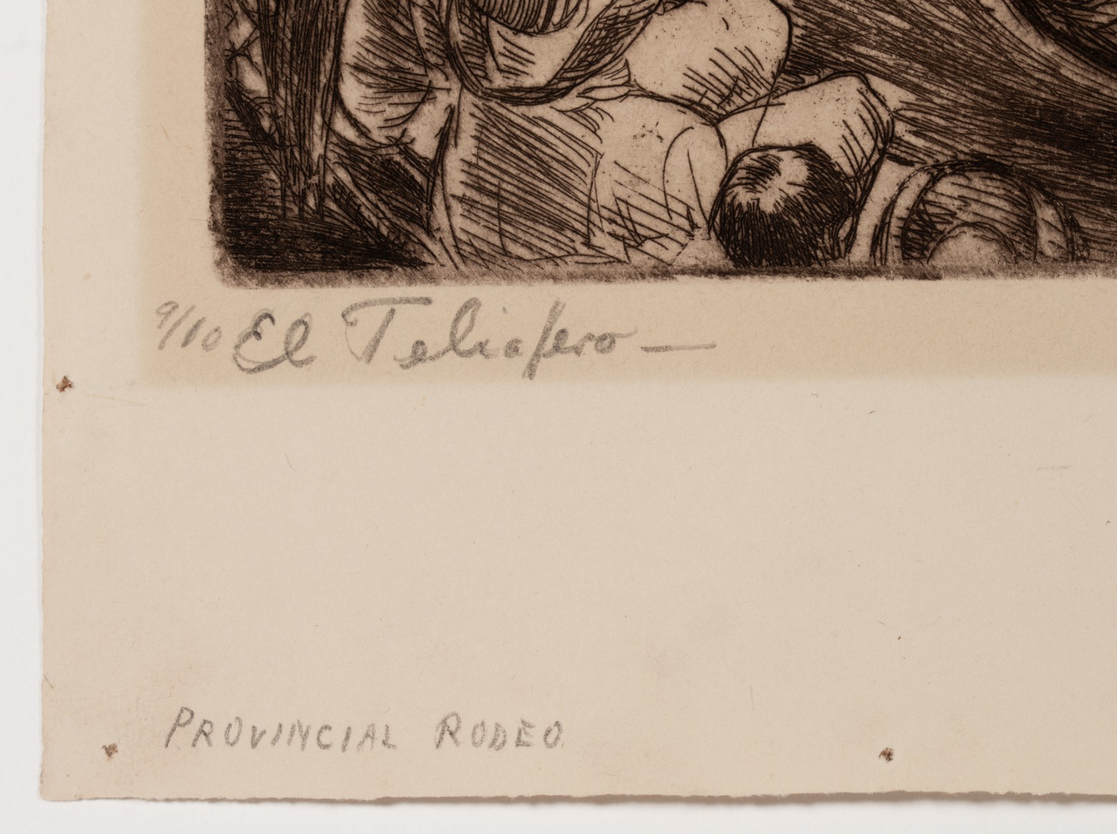 IRWIN HOFFMAN (1901-1989) PENCIL SIGNED ETCHINGS (4)