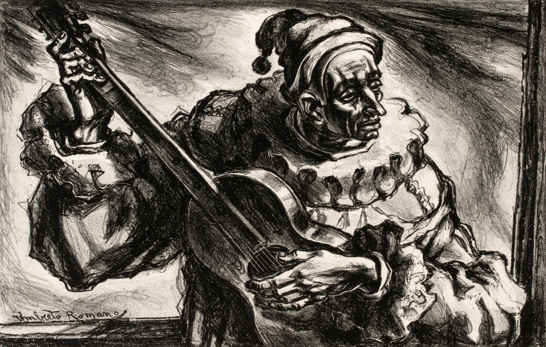 ROMANO AND CASTELLON PENCIL SIGNED AAA LITHOGRAPHS (3)