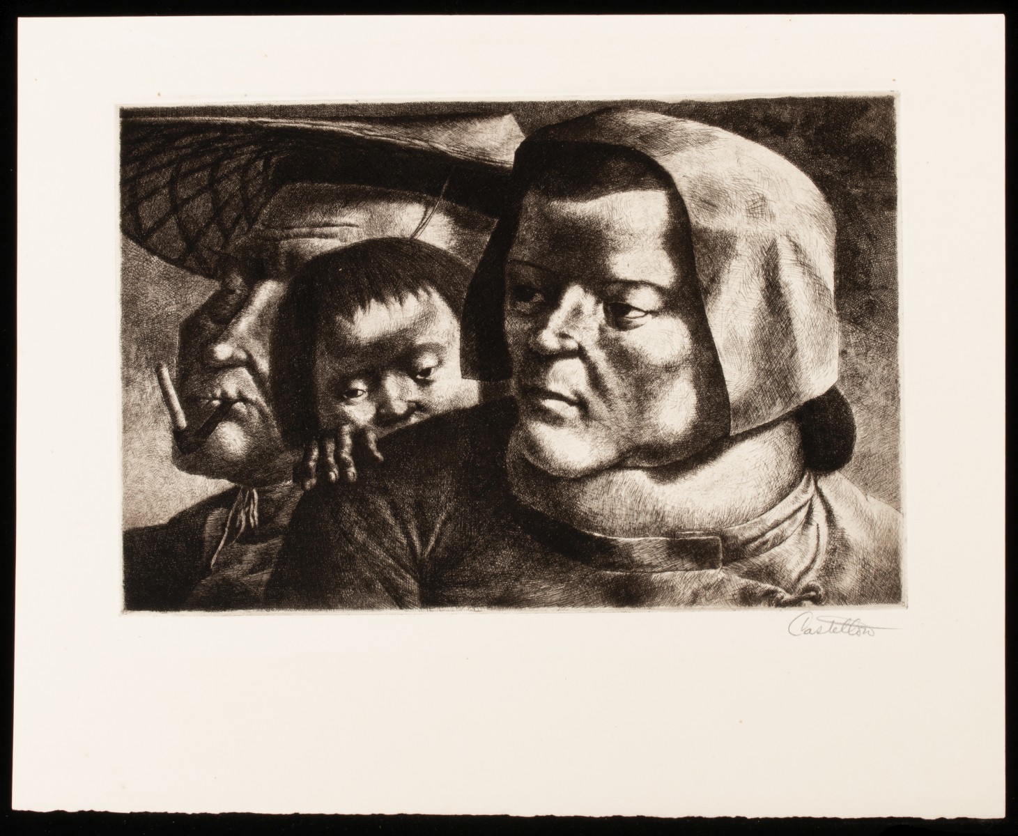 ROMANO AND CASTELLON PENCIL SIGNED AAA LITHOGRAPHS (3)