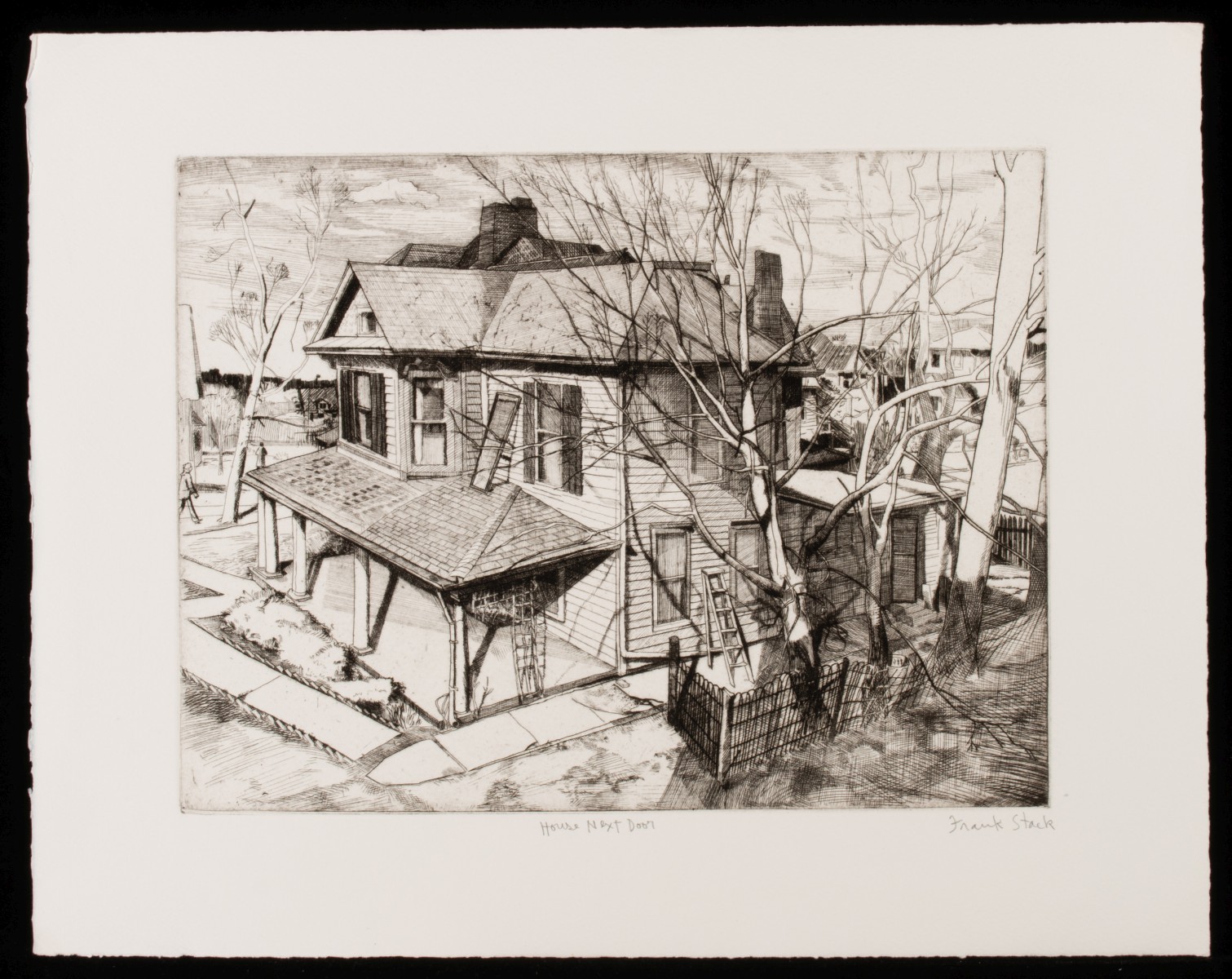 FRANK STACK (BORN 1937) PENCIL SIGNED PRINTS (3)