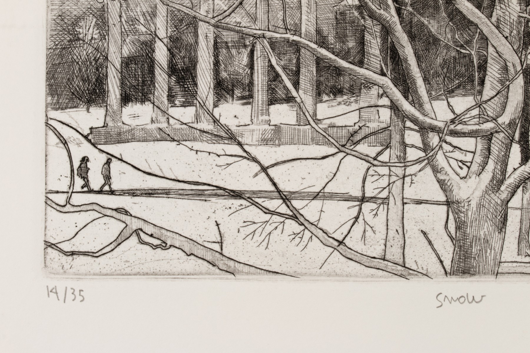 FRANK STACK (BORN 1937) PENCIL SIGNED PRINTS (3)