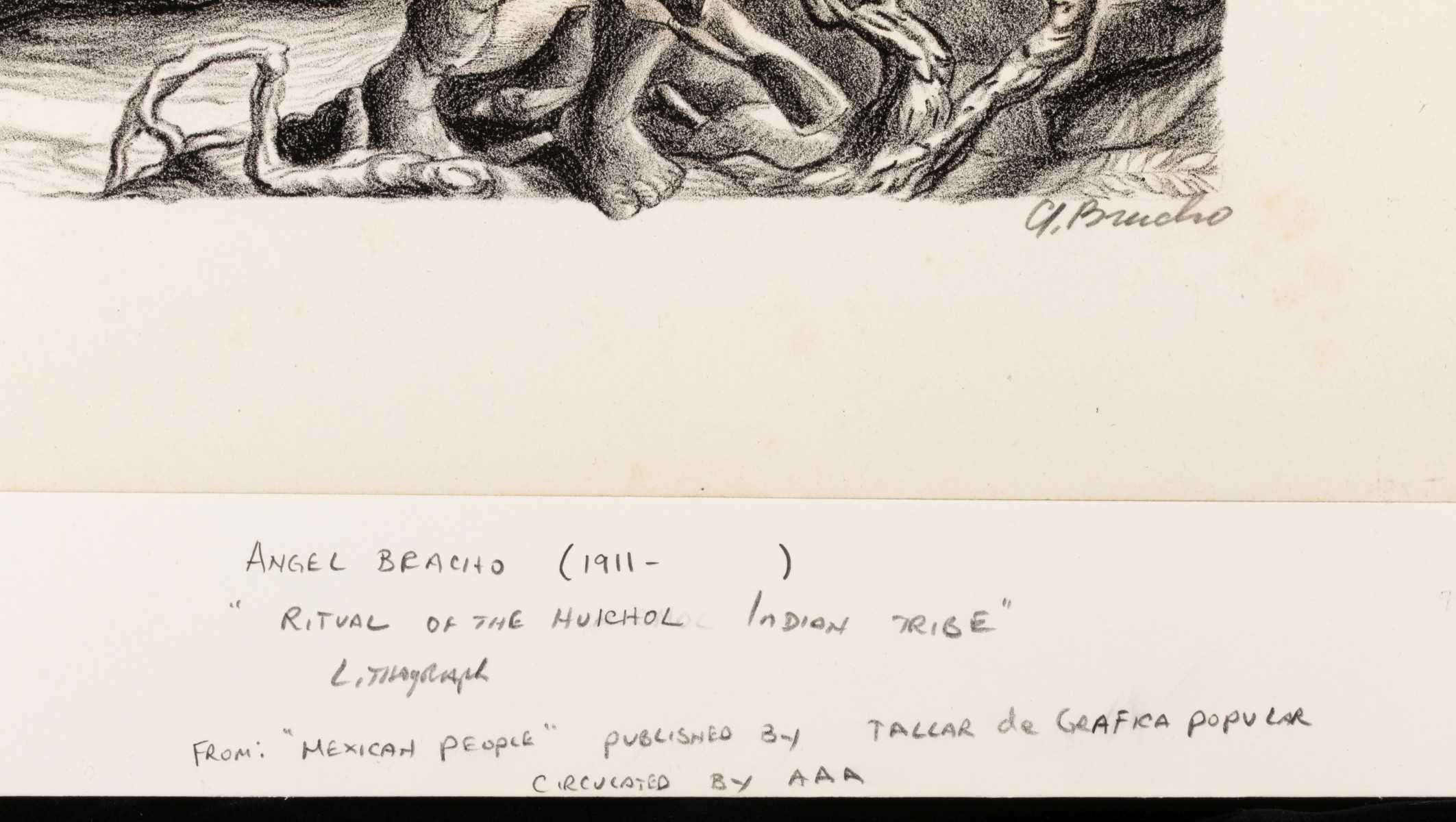 A. XIMENEZ, E. KINGMAN, A. MURPHY, A BRACHO LITHOGRAPHS