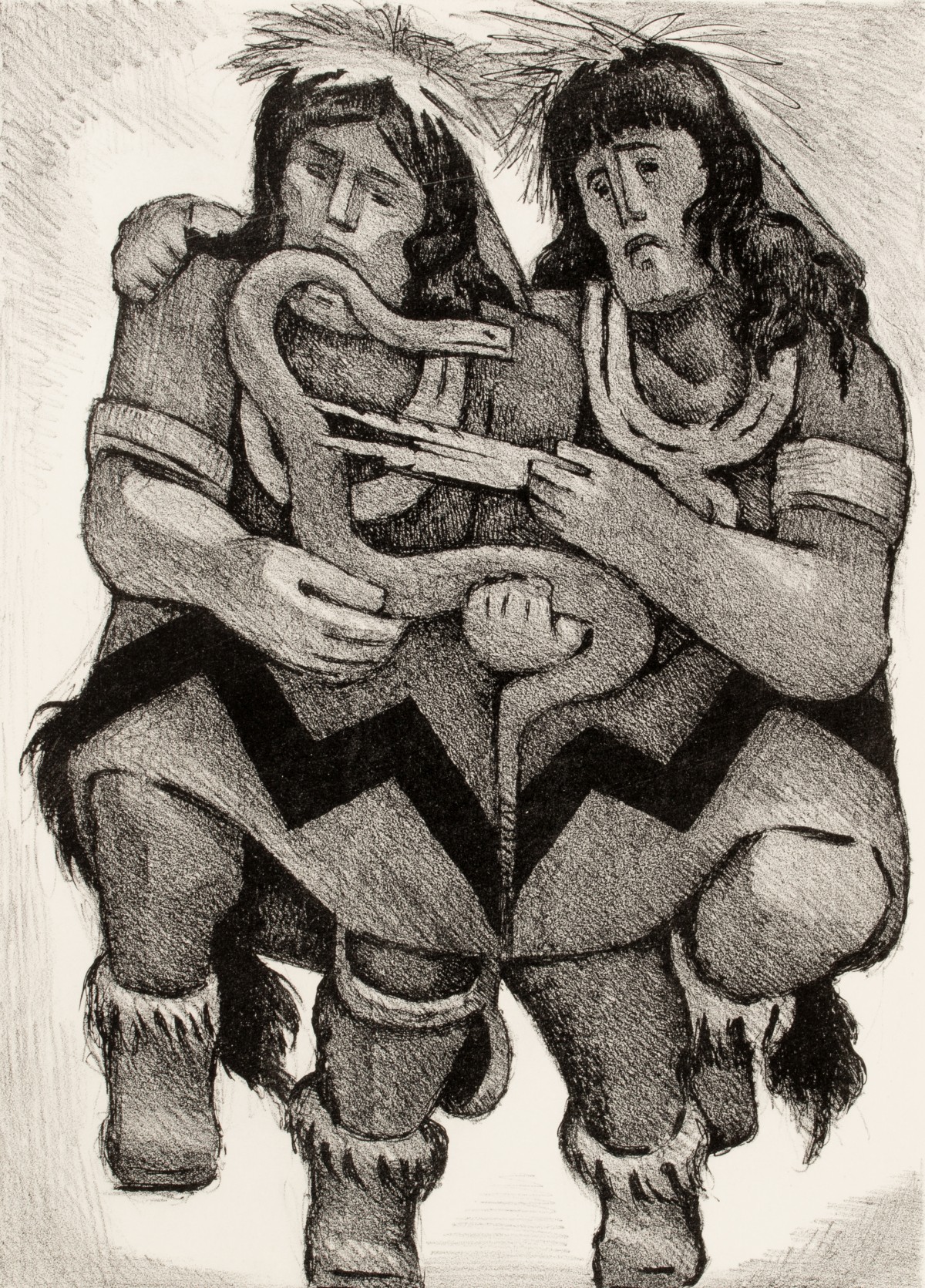 JEAN CHARLOT (1898-1979) PENCIL SIGNED AAA LITHOS (3)