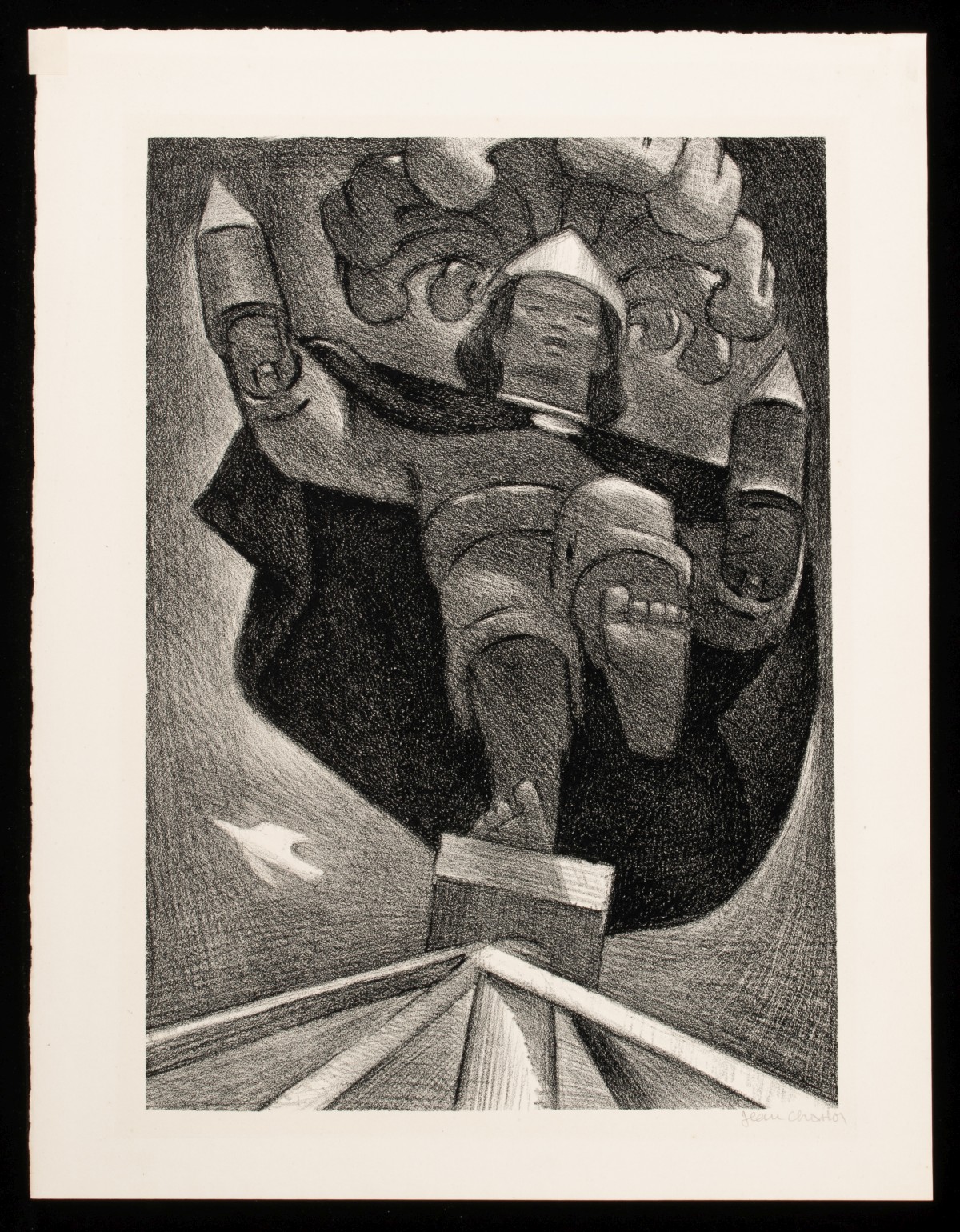 JEAN CHARLOT (1898-1979) PENCIL SIGNED AAA LITHOS (3)