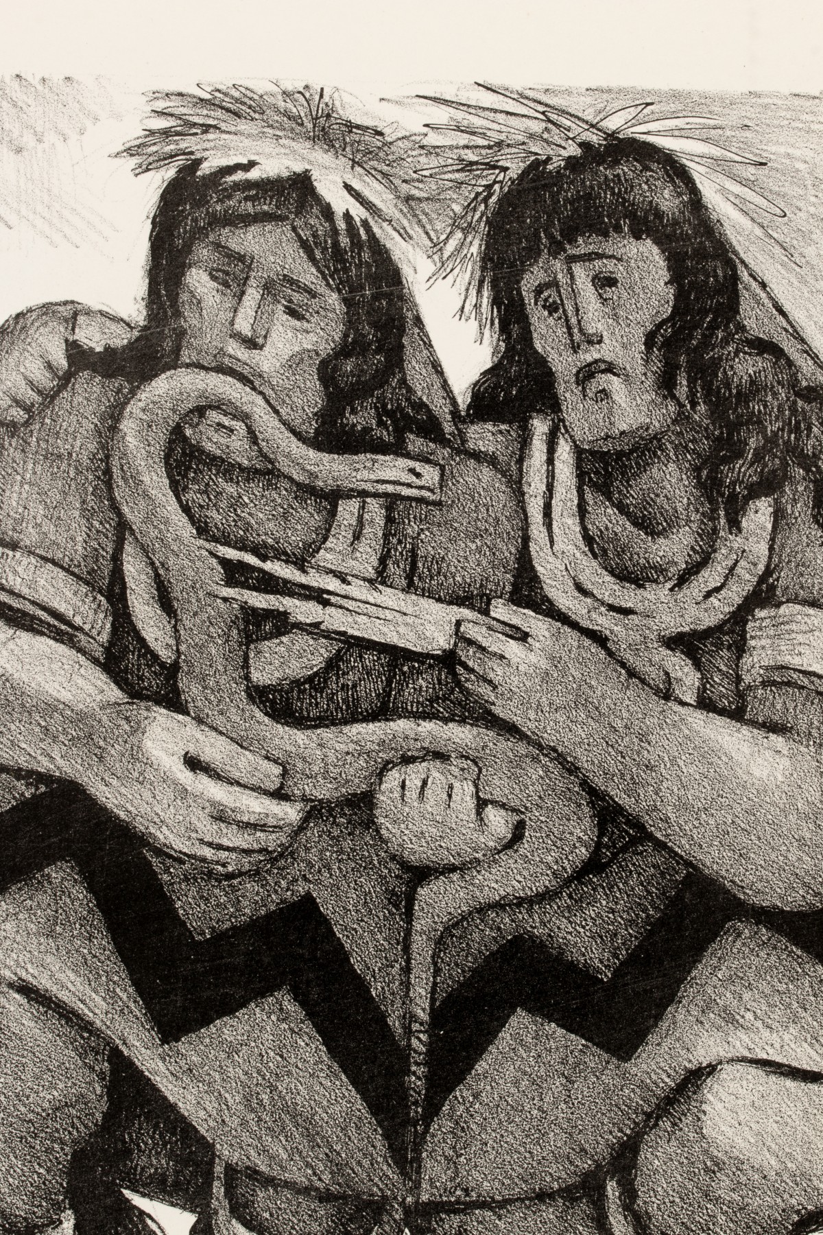 JEAN CHARLOT (1898-1979) PENCIL SIGNED AAA LITHOS (3)