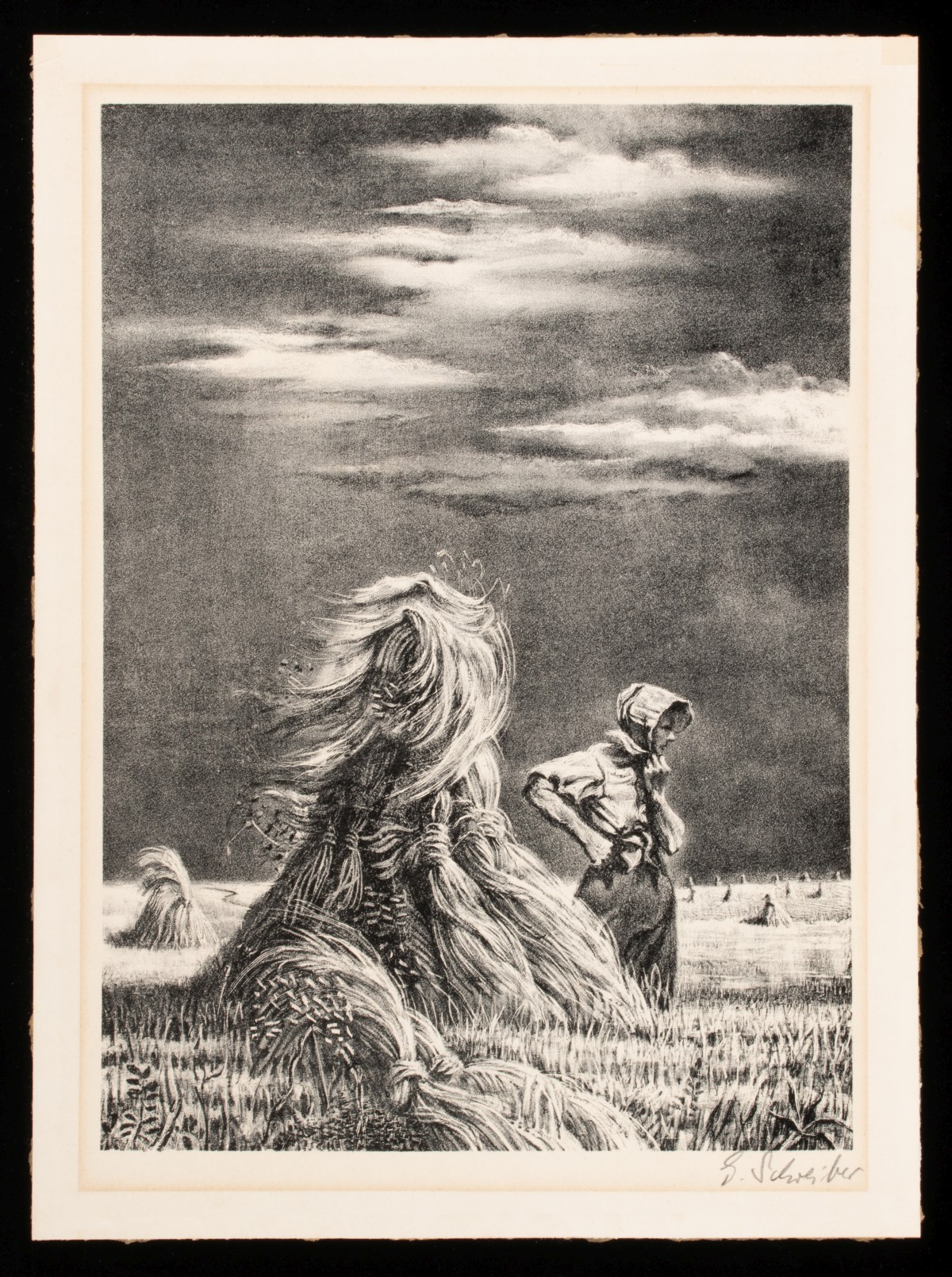 GEORGES SCHREIBER (1904-1977) SIGNED AAA LITHOGRAPHS 3