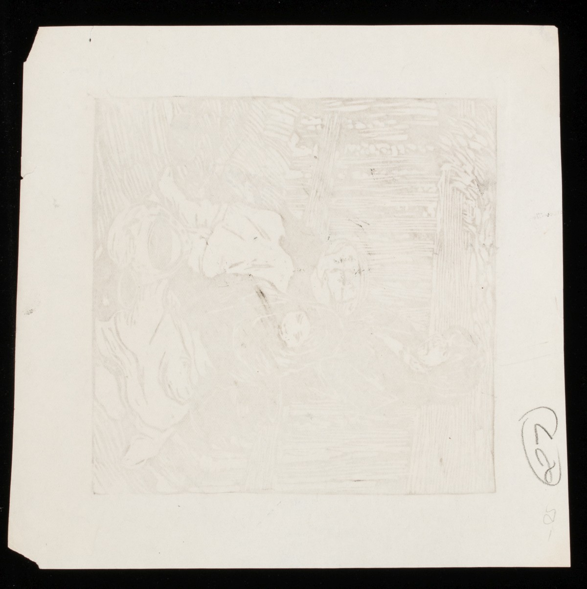 DANIEL MacMORRIS (1893-1981) PENCIL SIGNED WOODCUTS x3