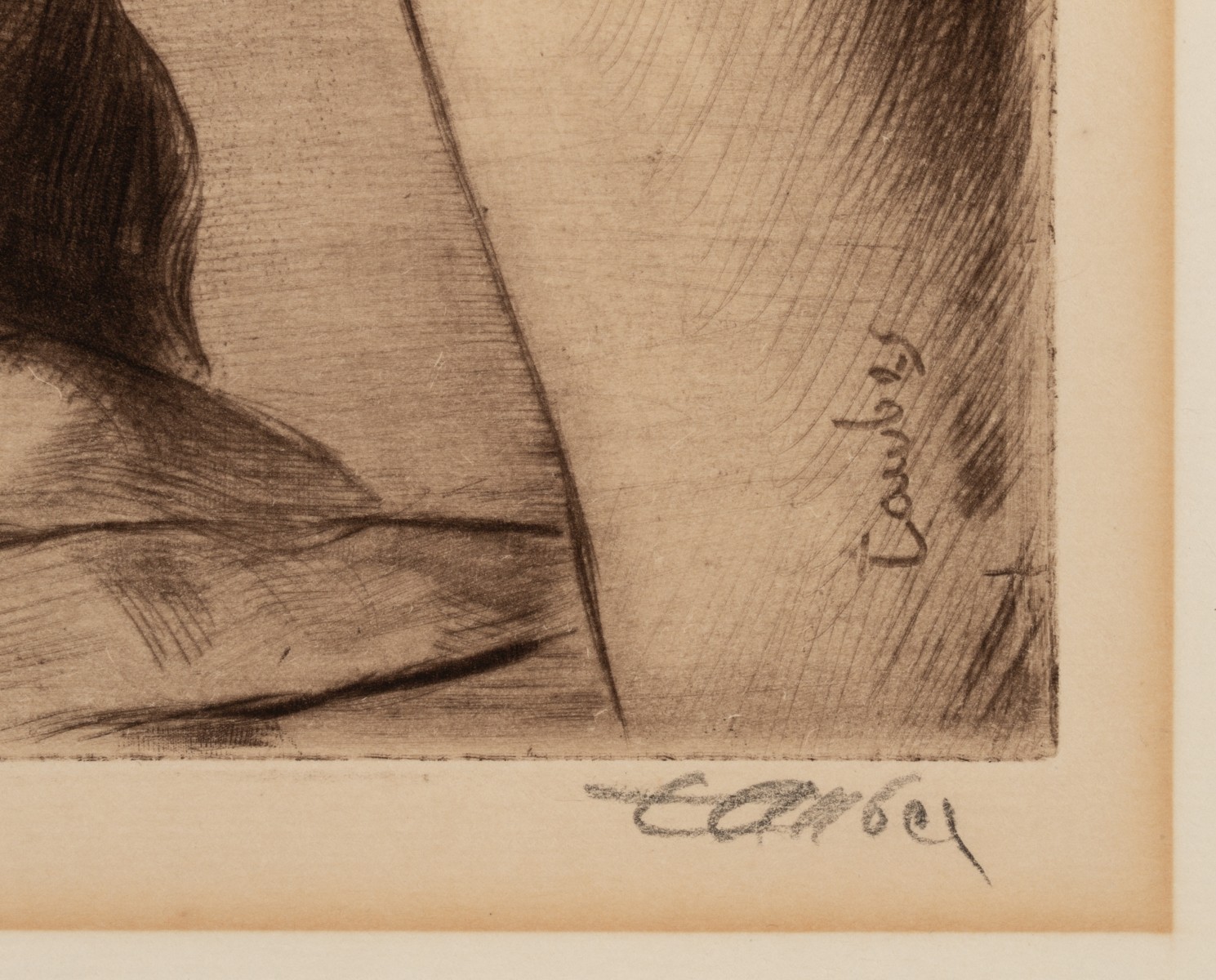 TAUBES AND KLINGHOFFER AAA PENCIL SIGNED ETCHINGS x4