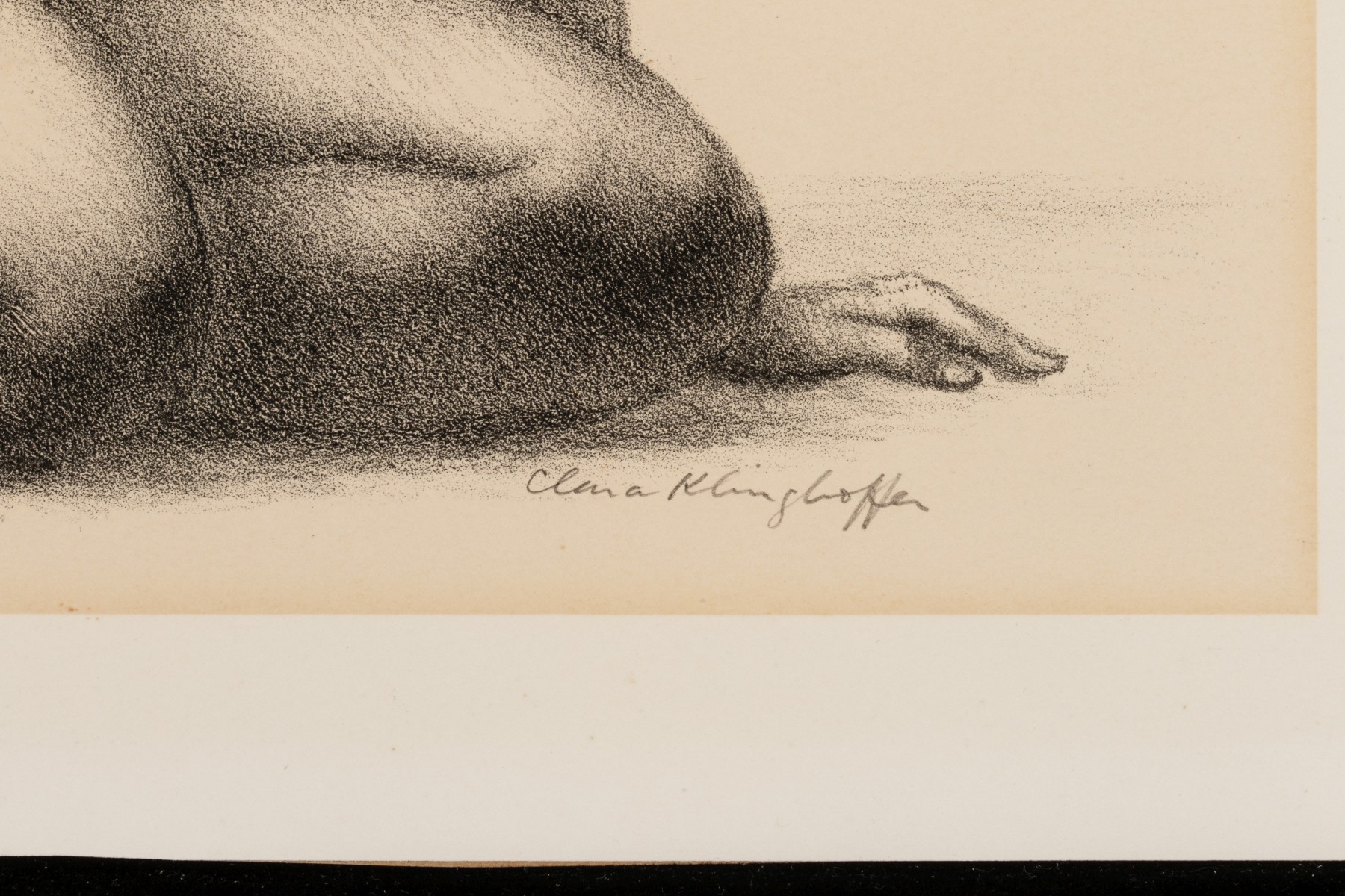 TAUBES AND KLINGHOFFER AAA PENCIL SIGNED ETCHINGS x4