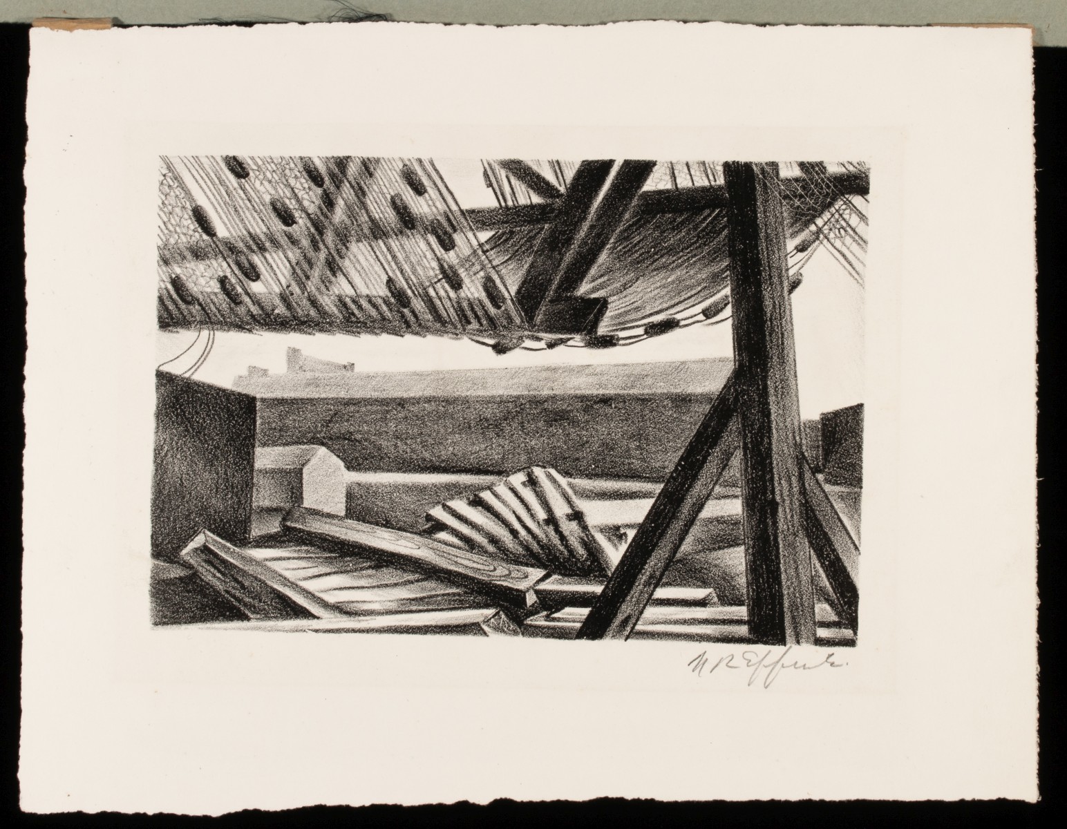 A COLLECTION OF PENCIL SIGNED PRINTS BY KANSAS ARTISTS