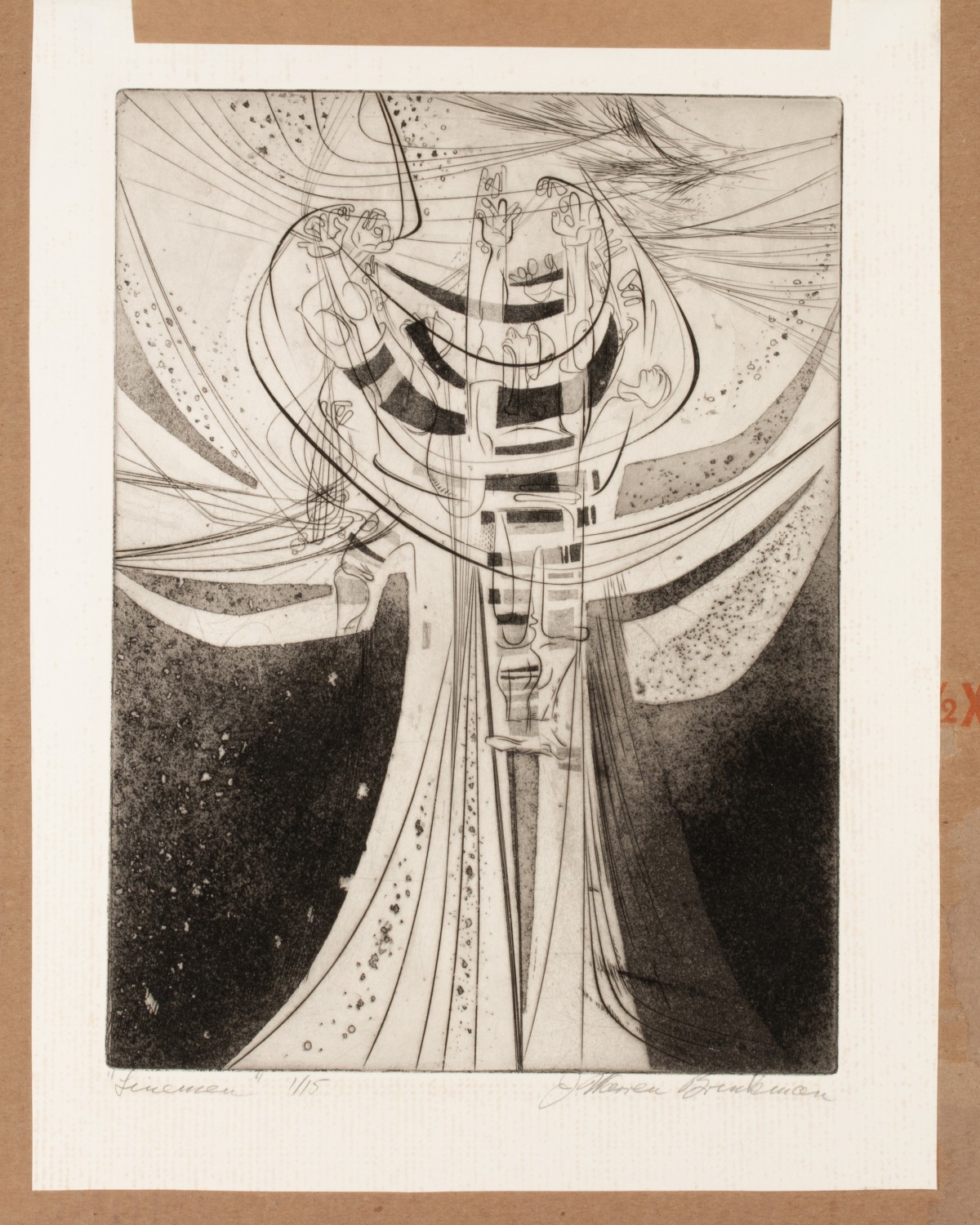 A COLLECTION OF PENCIL SIGNED PRINTS BY KANSAS ARTISTS