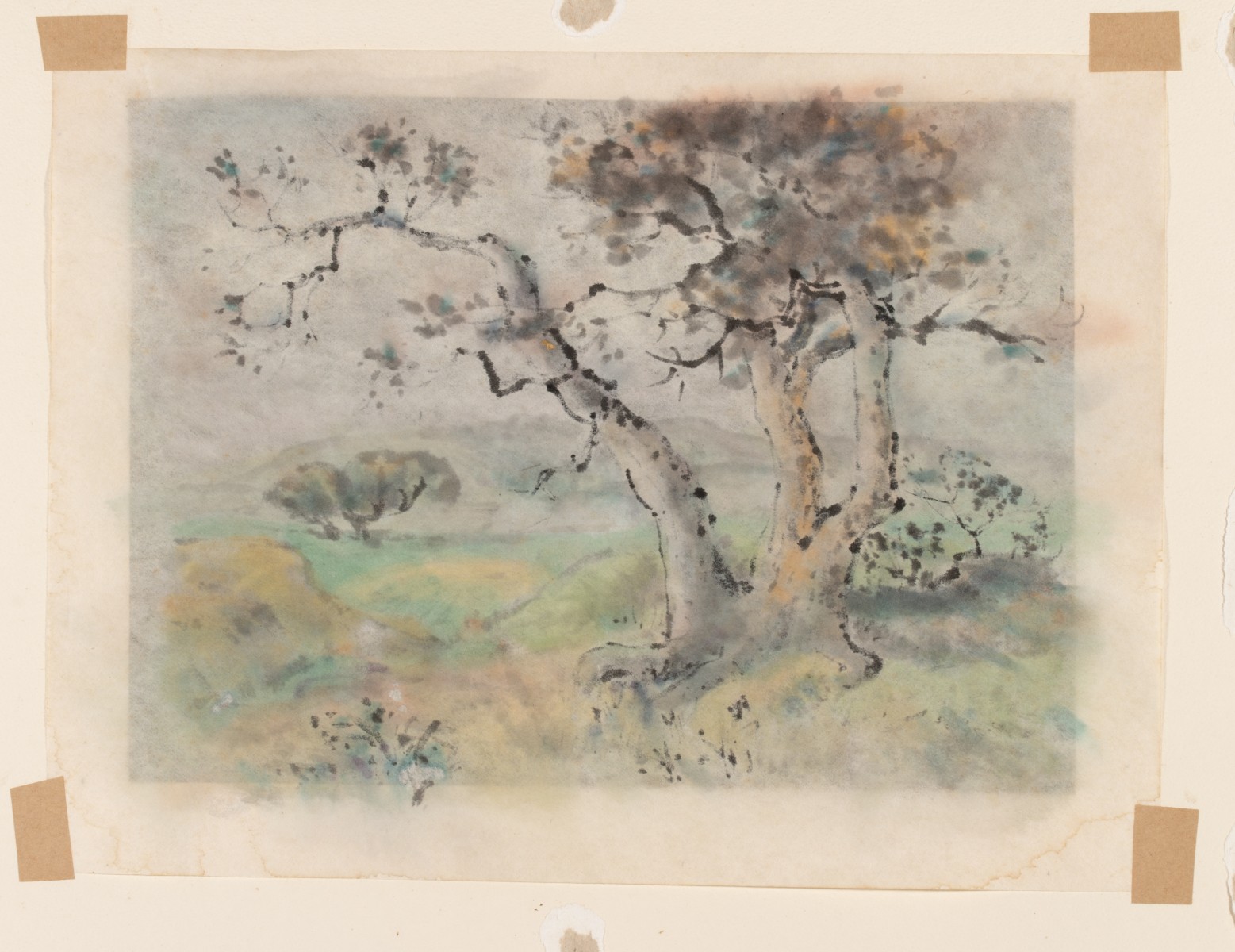 CHARLES B. ROGERS (1911-1987) TWO WORKS ON PAPER