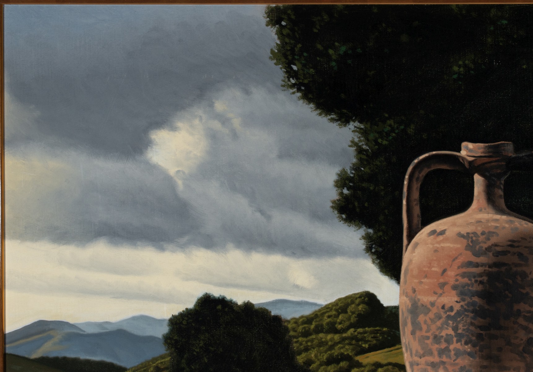 DAVID LEGARE (B. 1945) CLASSICAL REALIST OIL ON CANVAS