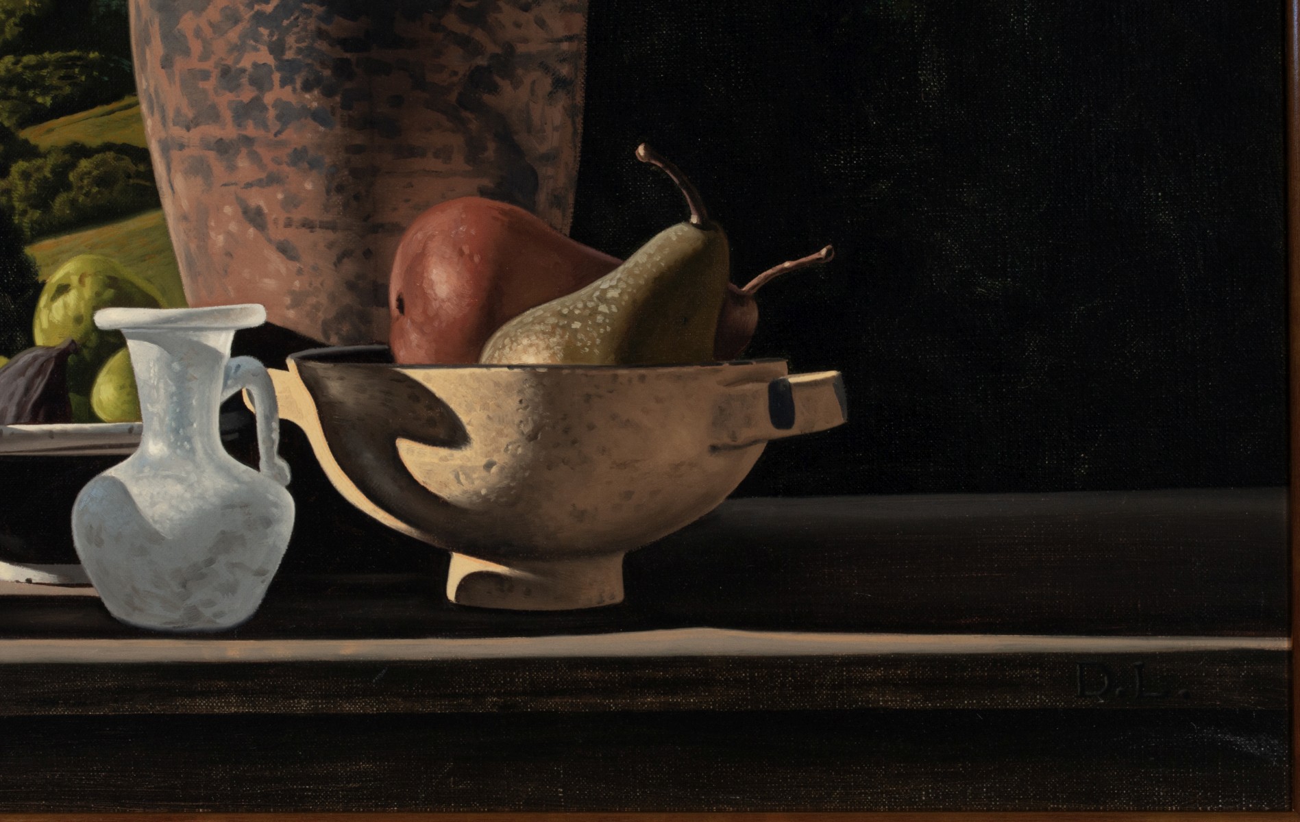 DAVID LEGARE (B. 1945) CLASSICAL REALIST OIL ON CANVAS