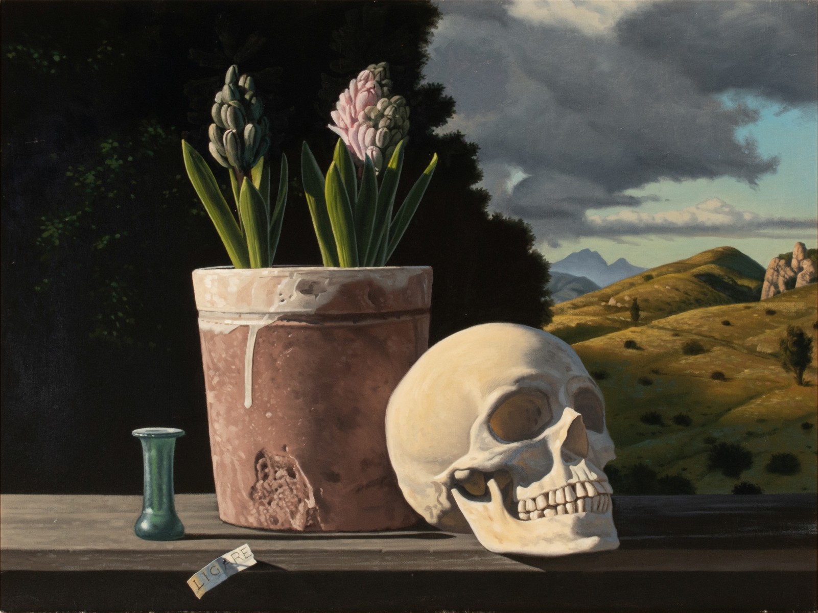 DAVID LEGARE (B. 1945) REALISM OIL ON CANVAS