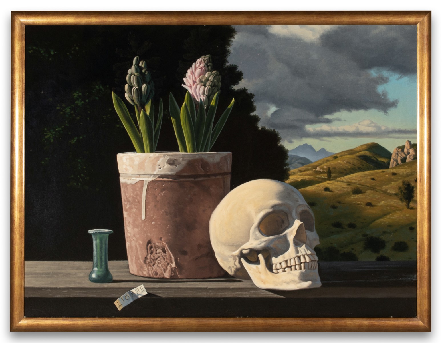 DAVID LEGARE (B. 1945) REALISM OIL ON CANVAS