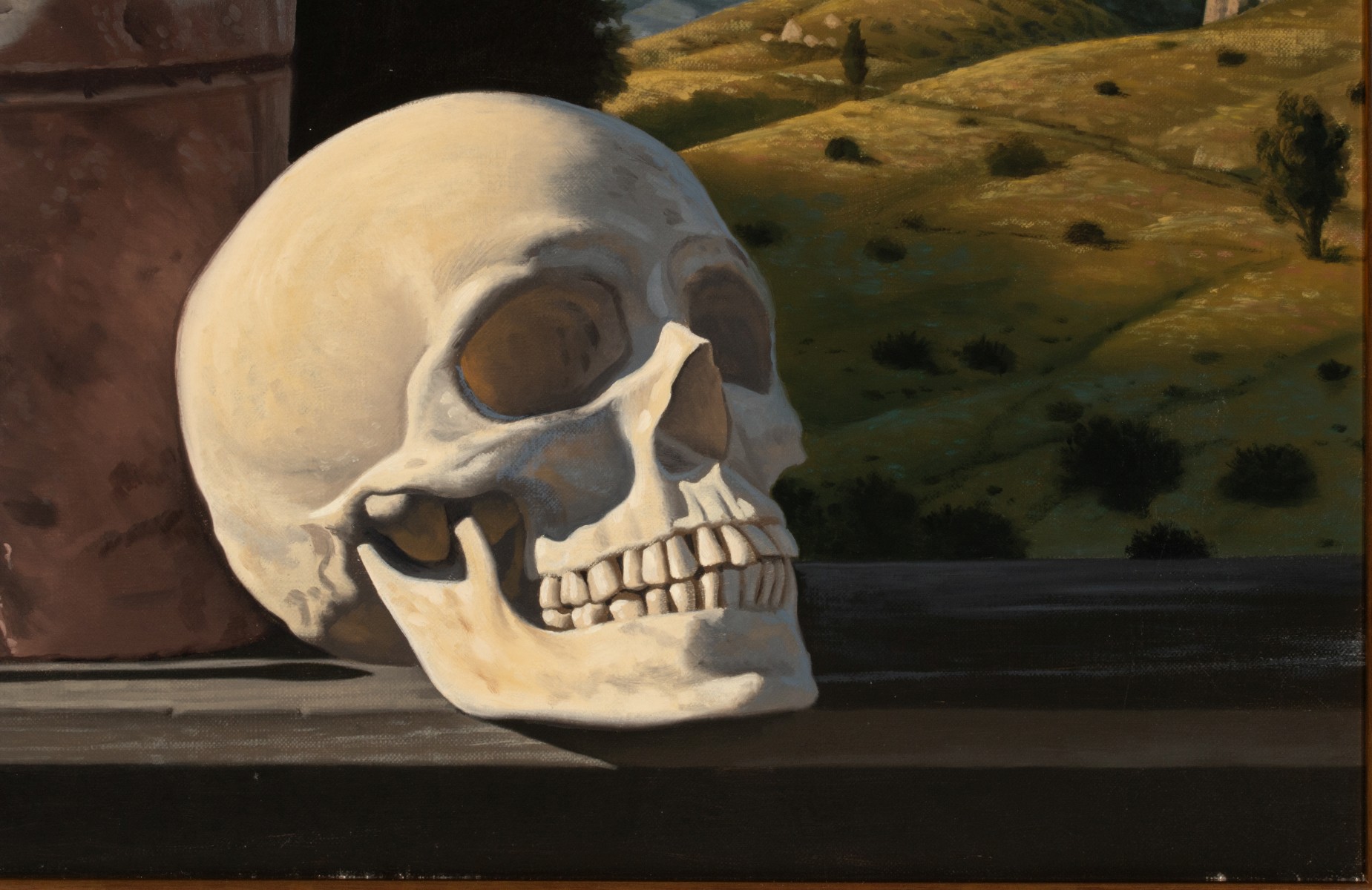 DAVID LEGARE (B. 1945) REALISM OIL ON CANVAS
