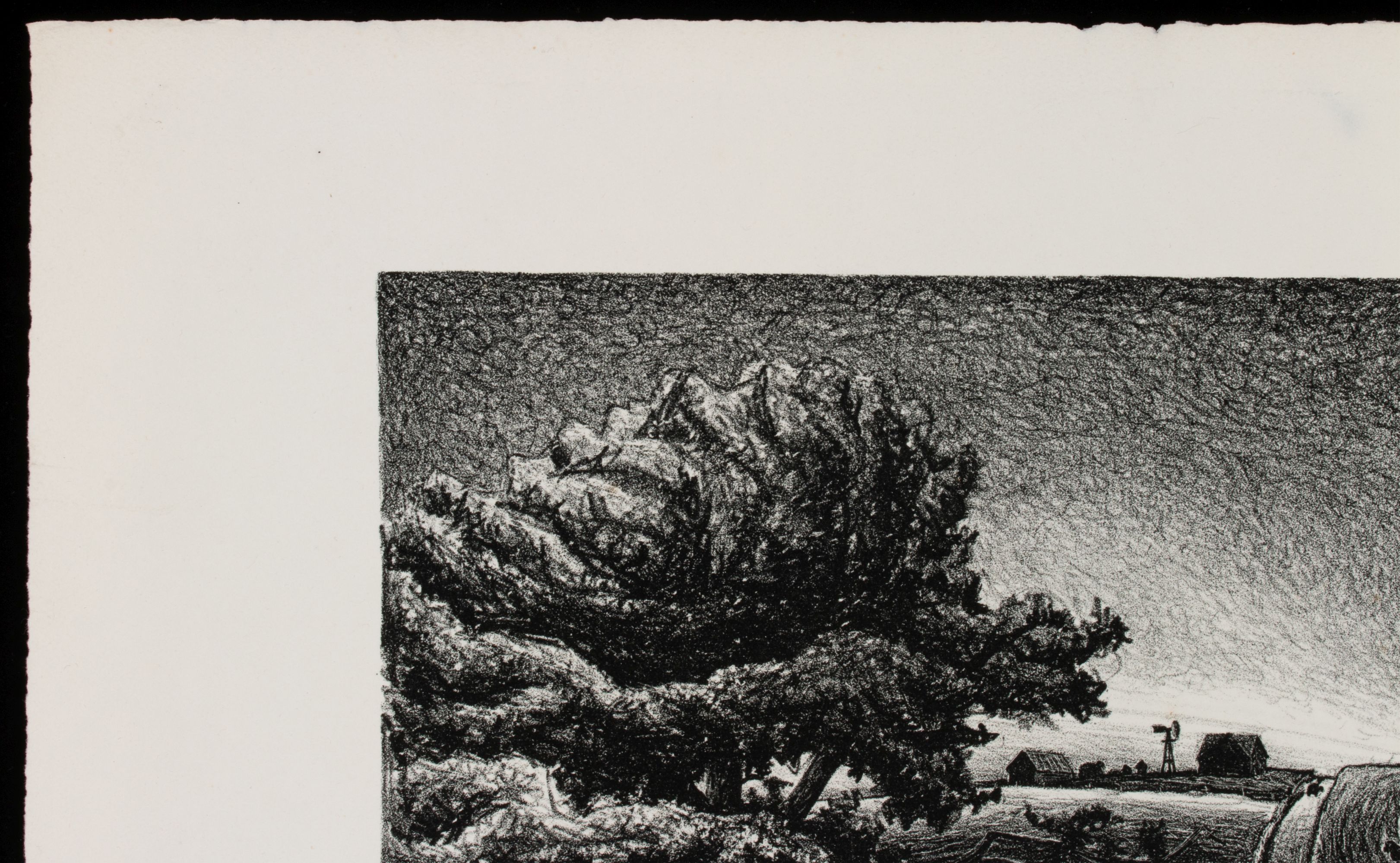 AARON PYLE (1903-1972) TWO LITHOGRAPHS