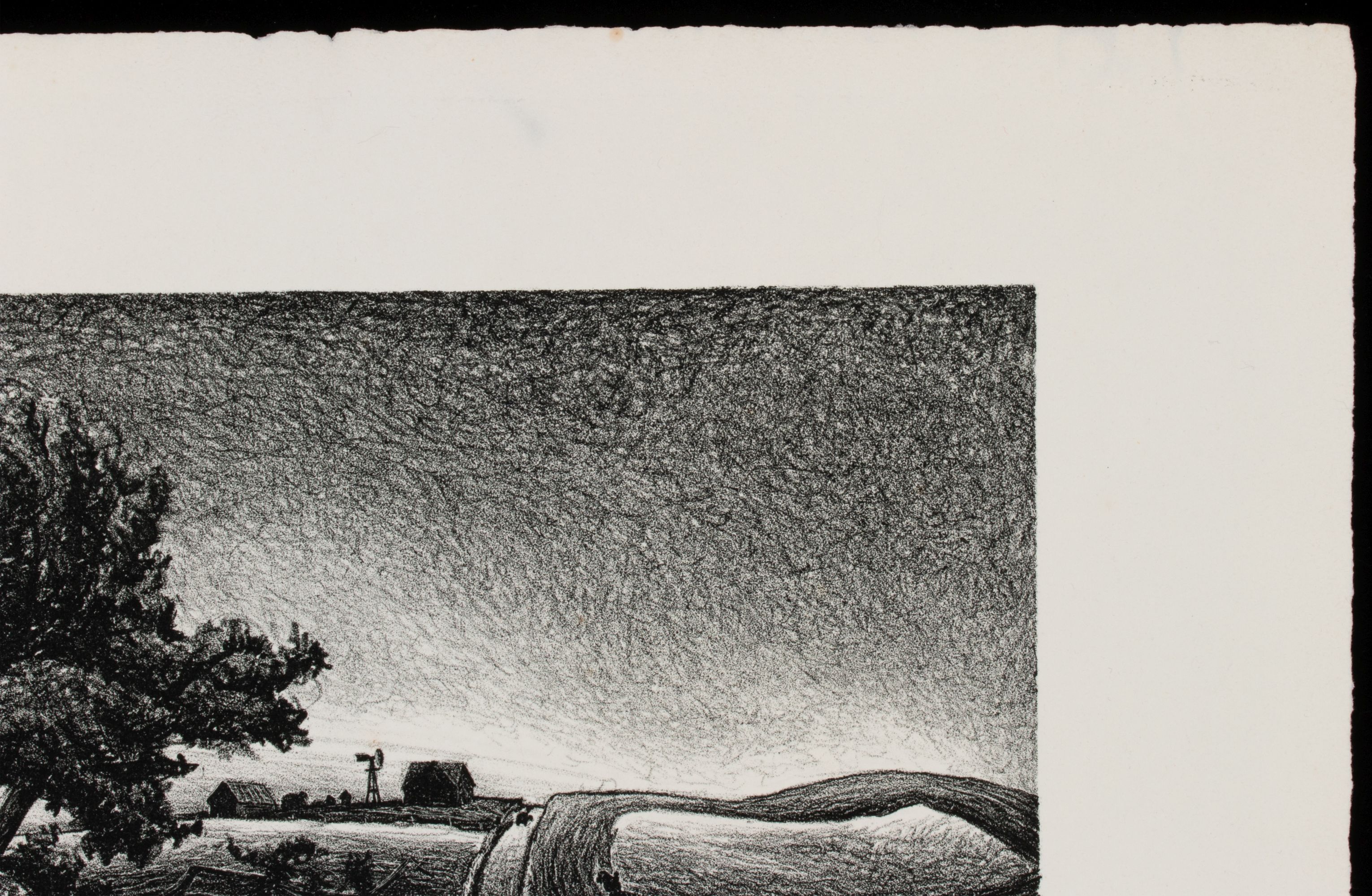 AARON PYLE (1903-1972) TWO LITHOGRAPHS