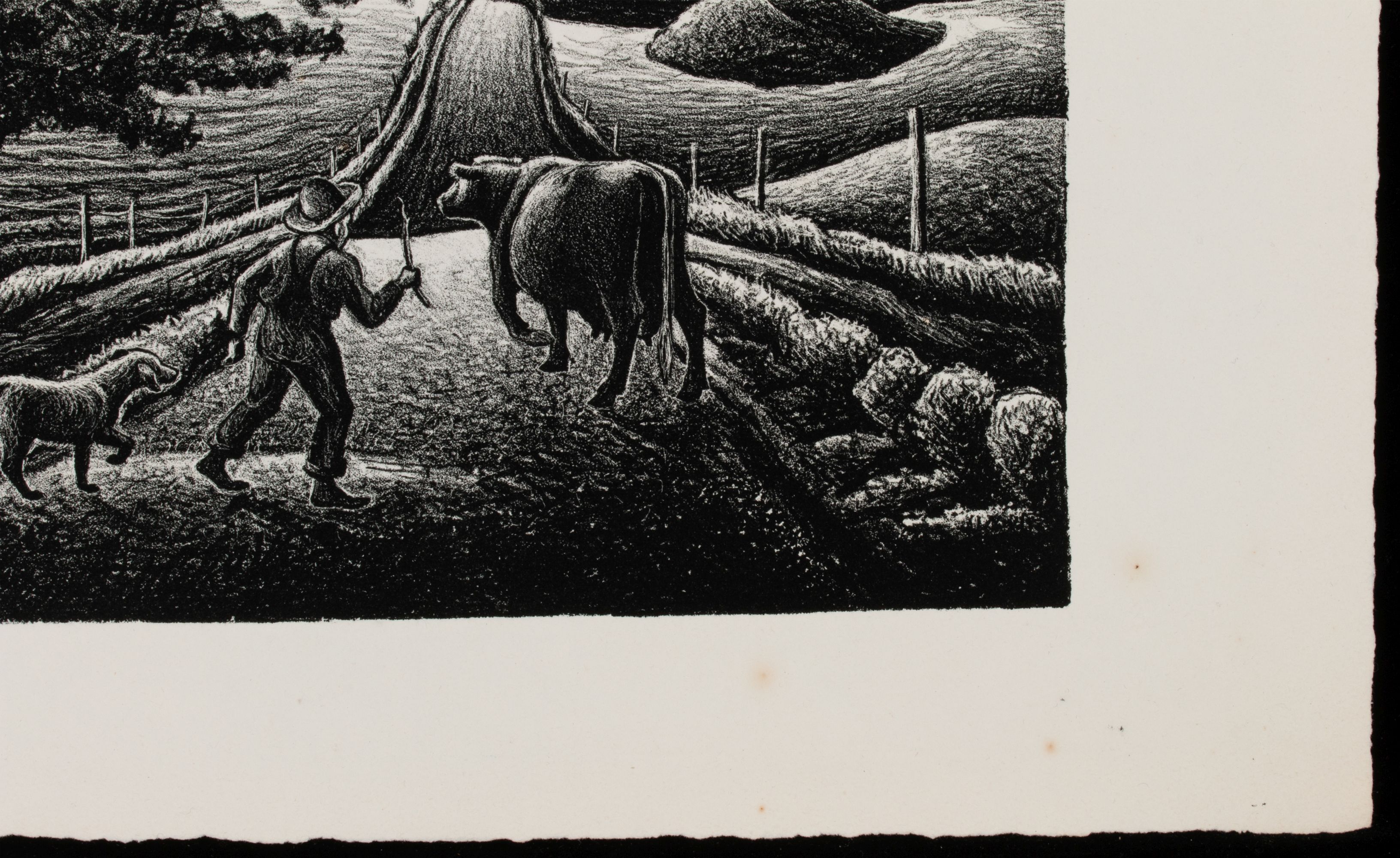 AARON PYLE (1903-1972) TWO LITHOGRAPHS