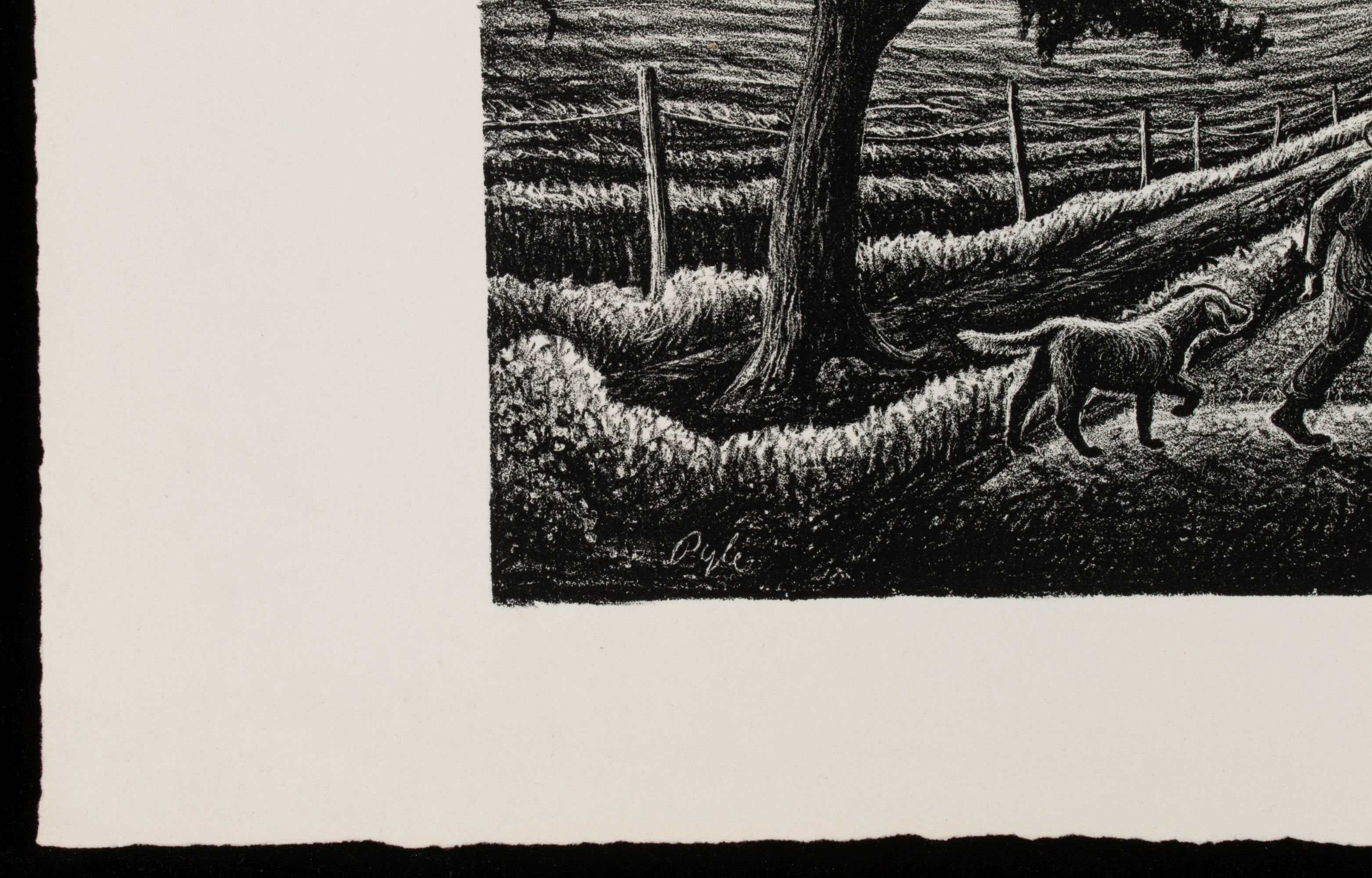 AARON PYLE (1903-1972) TWO LITHOGRAPHS