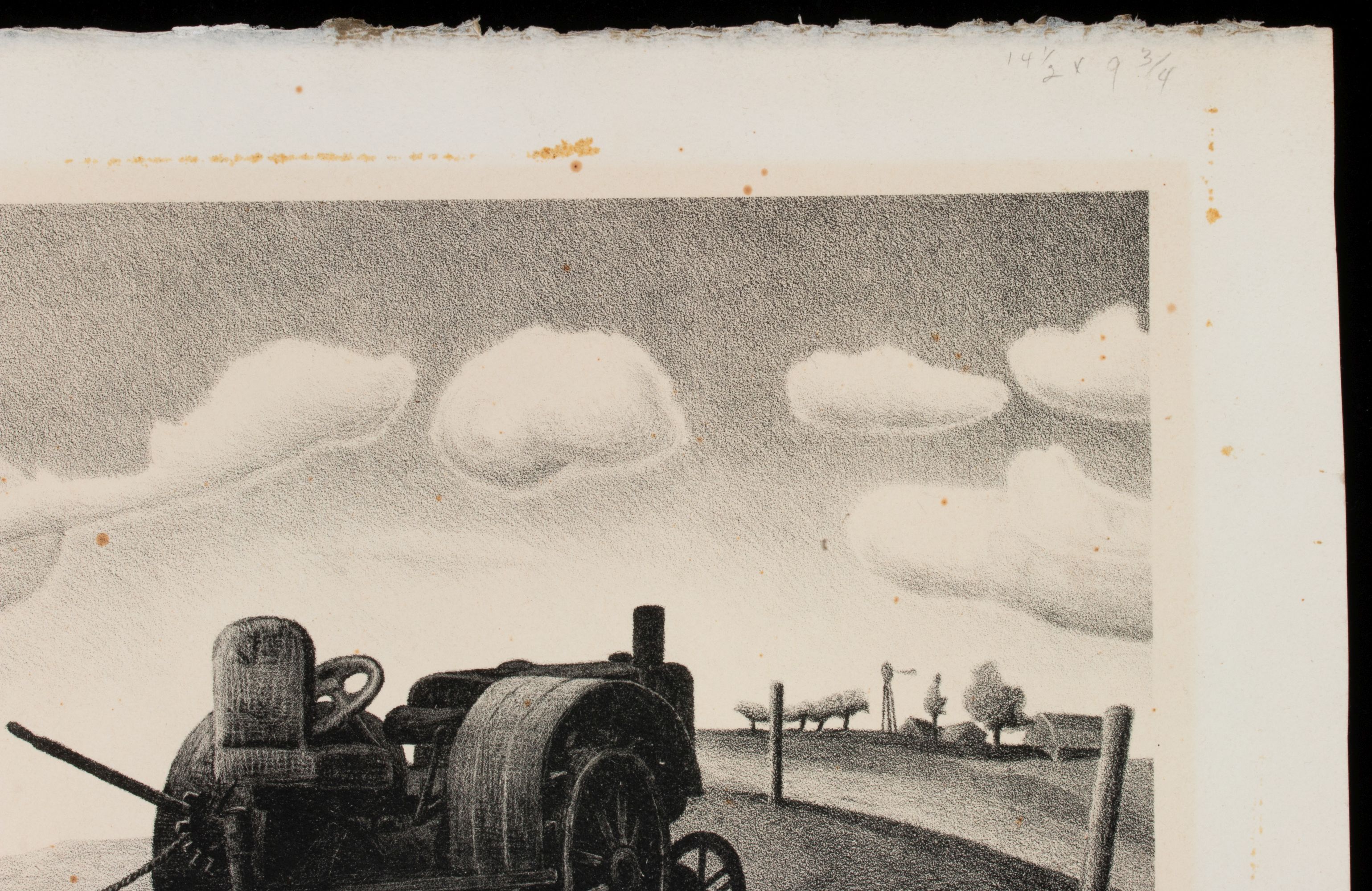 AARON PYLE (1903-1972) TWO LITHOGRAPHS