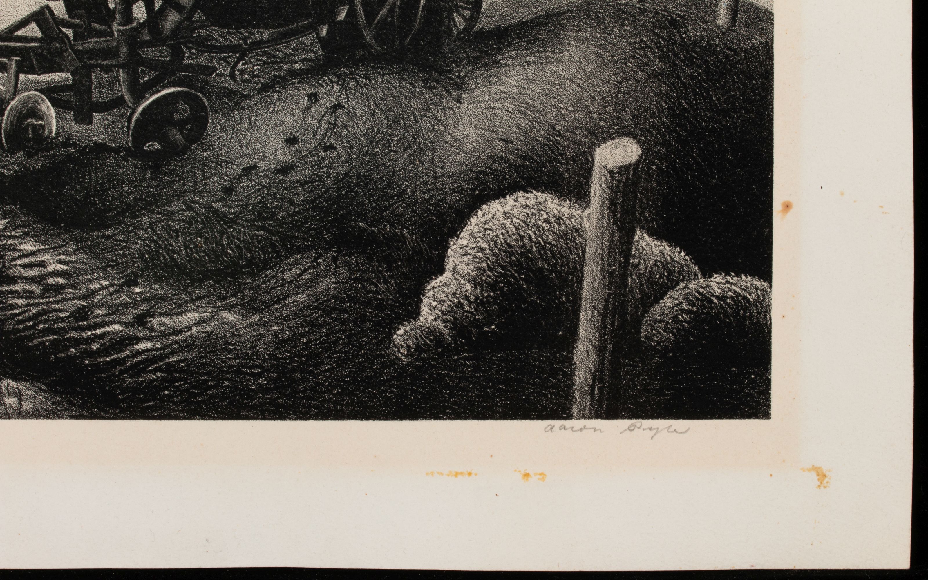 AARON PYLE (1903-1972) TWO LITHOGRAPHS