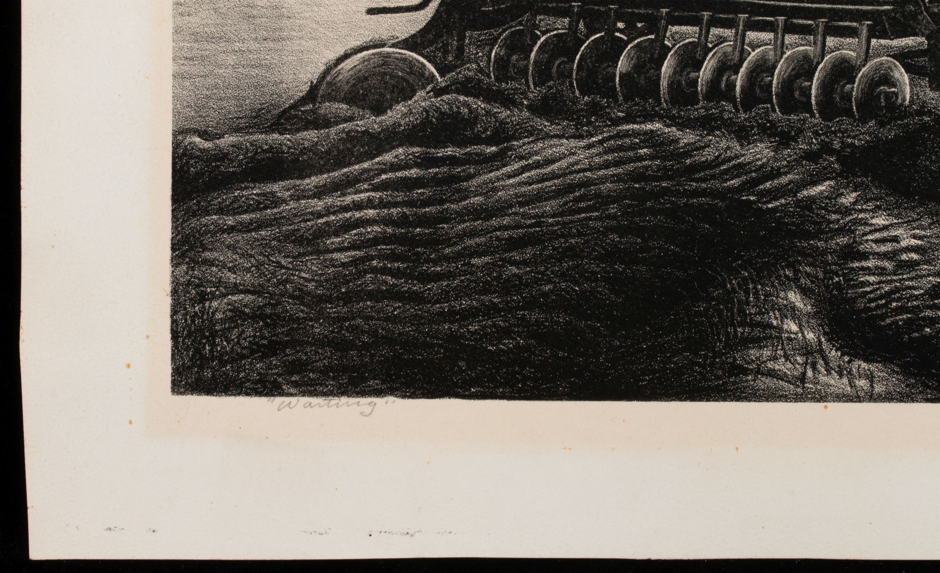 AARON PYLE (1903-1972) TWO LITHOGRAPHS