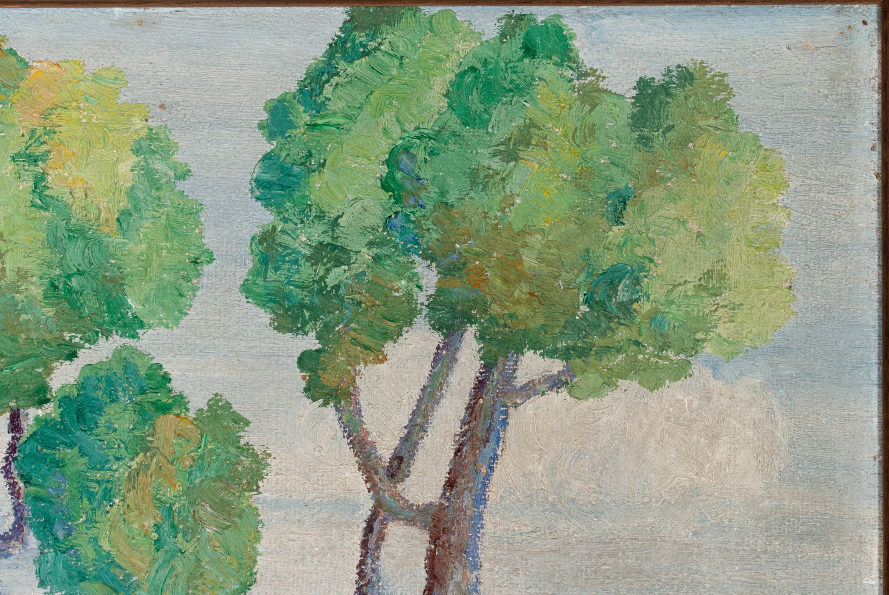 EDNA TUTTLE (1892-1967) OIL ON MASONITE