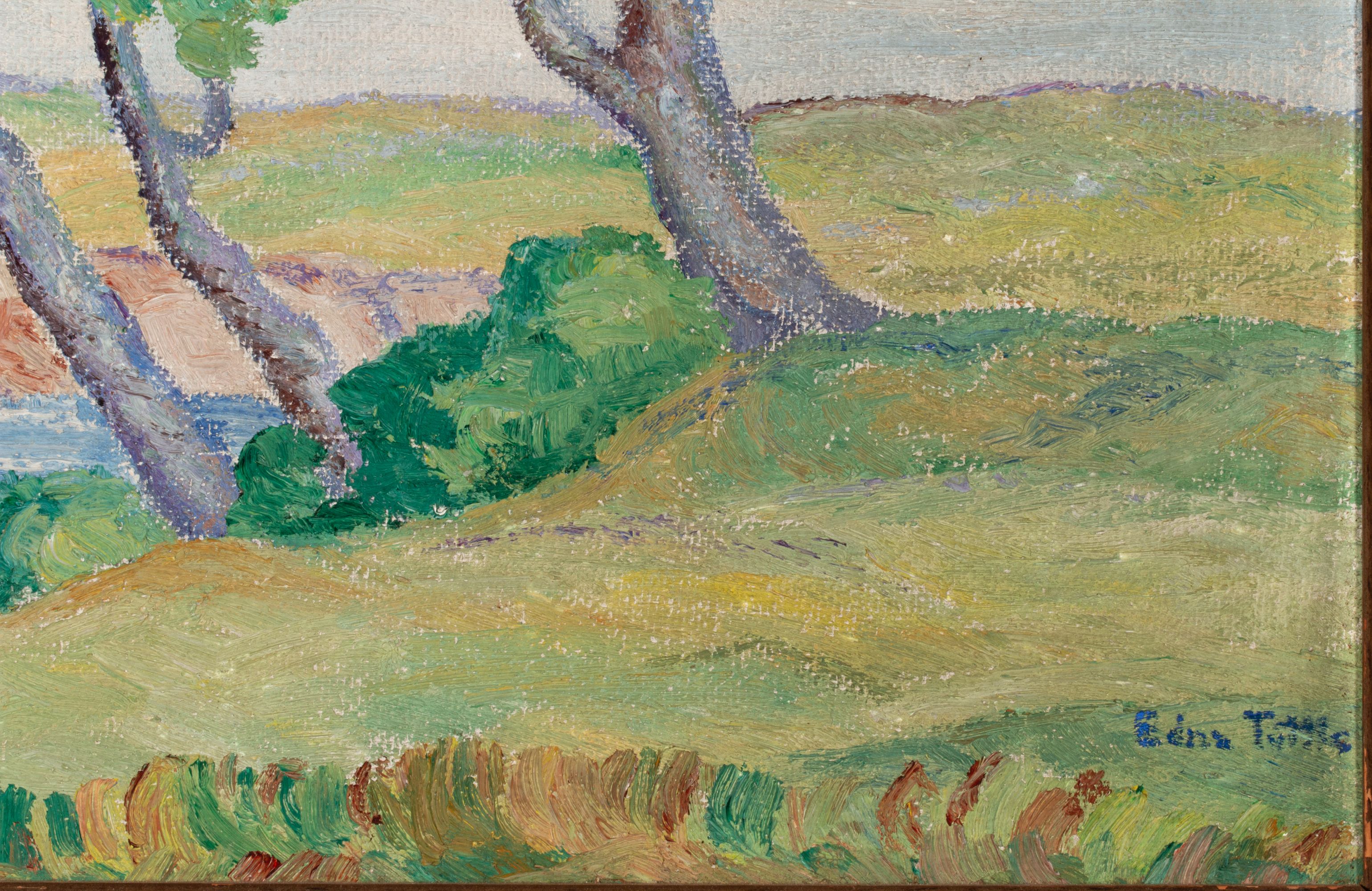 EDNA TUTTLE (1892-1967) OIL ON MASONITE