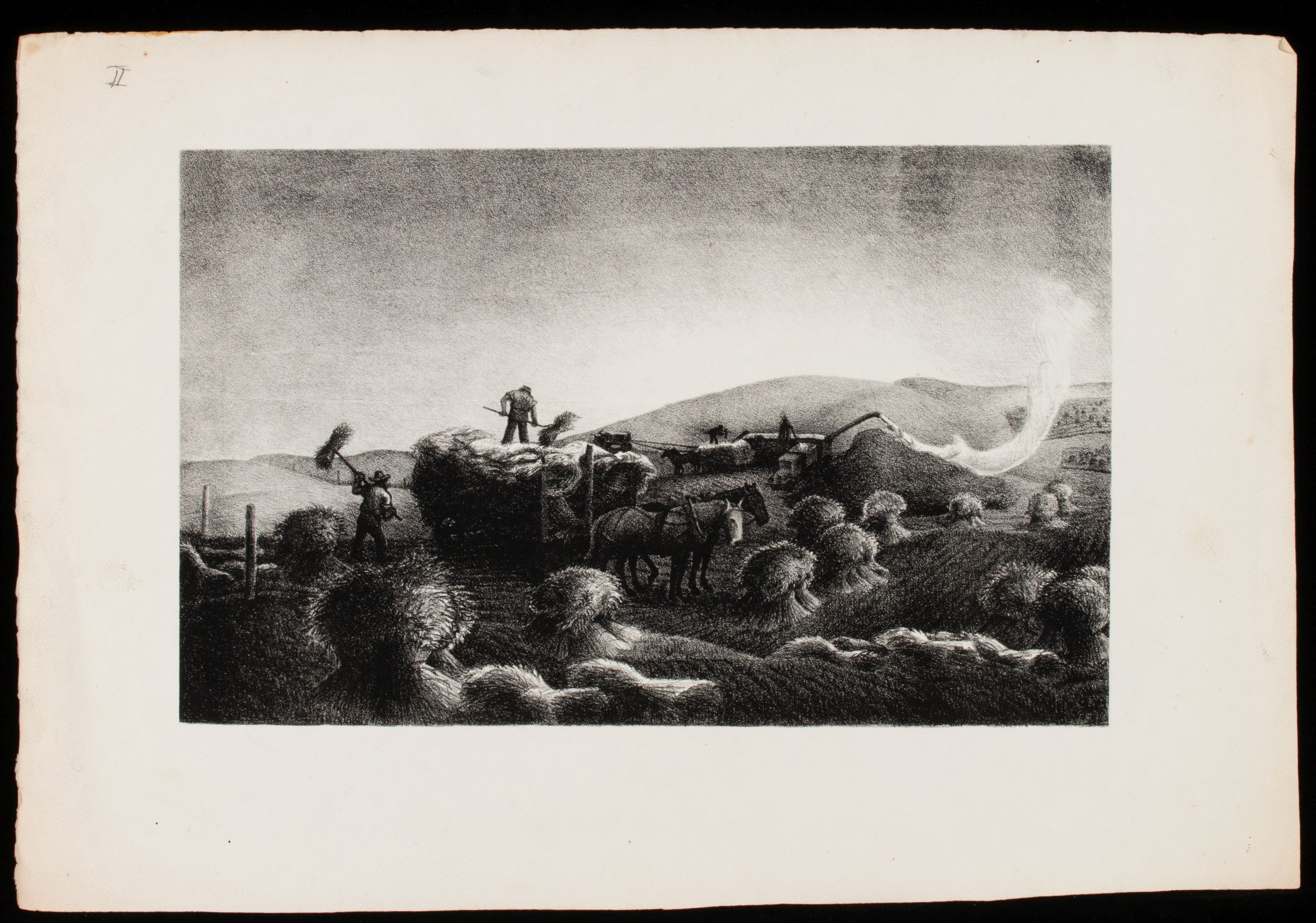 AARON PYLE (1903-1972) TWO LITHOGRAPHS