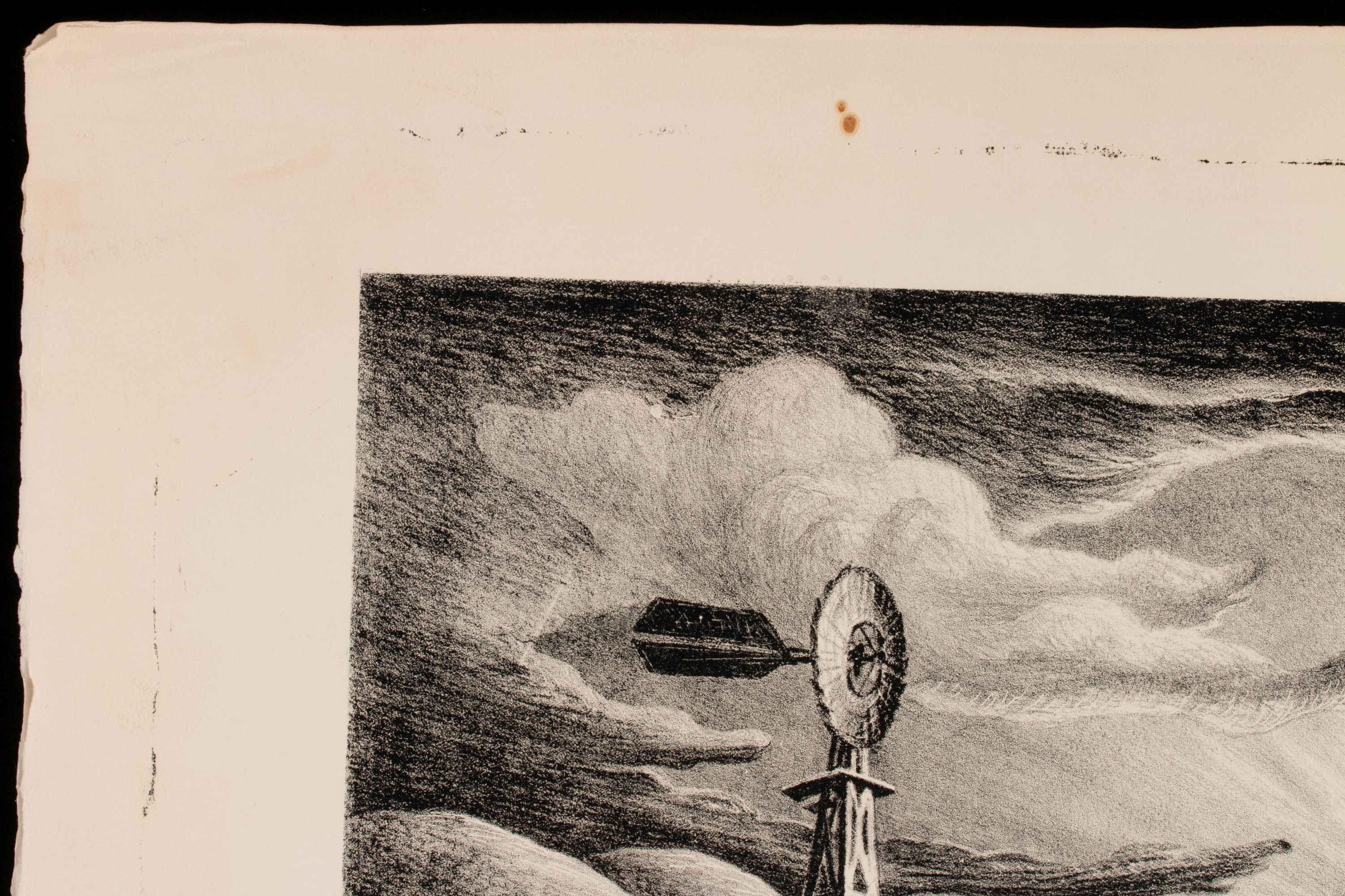 AARON PYLE (1903-1972) TWO LITHOGRAPHS