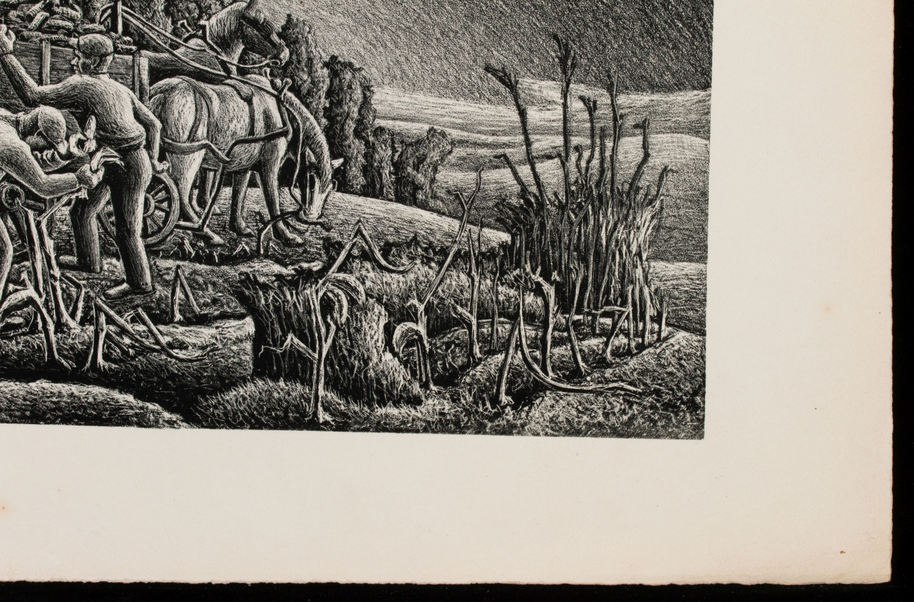 AARON PYLE (1903-1972) TWO LITHOGRAPHS