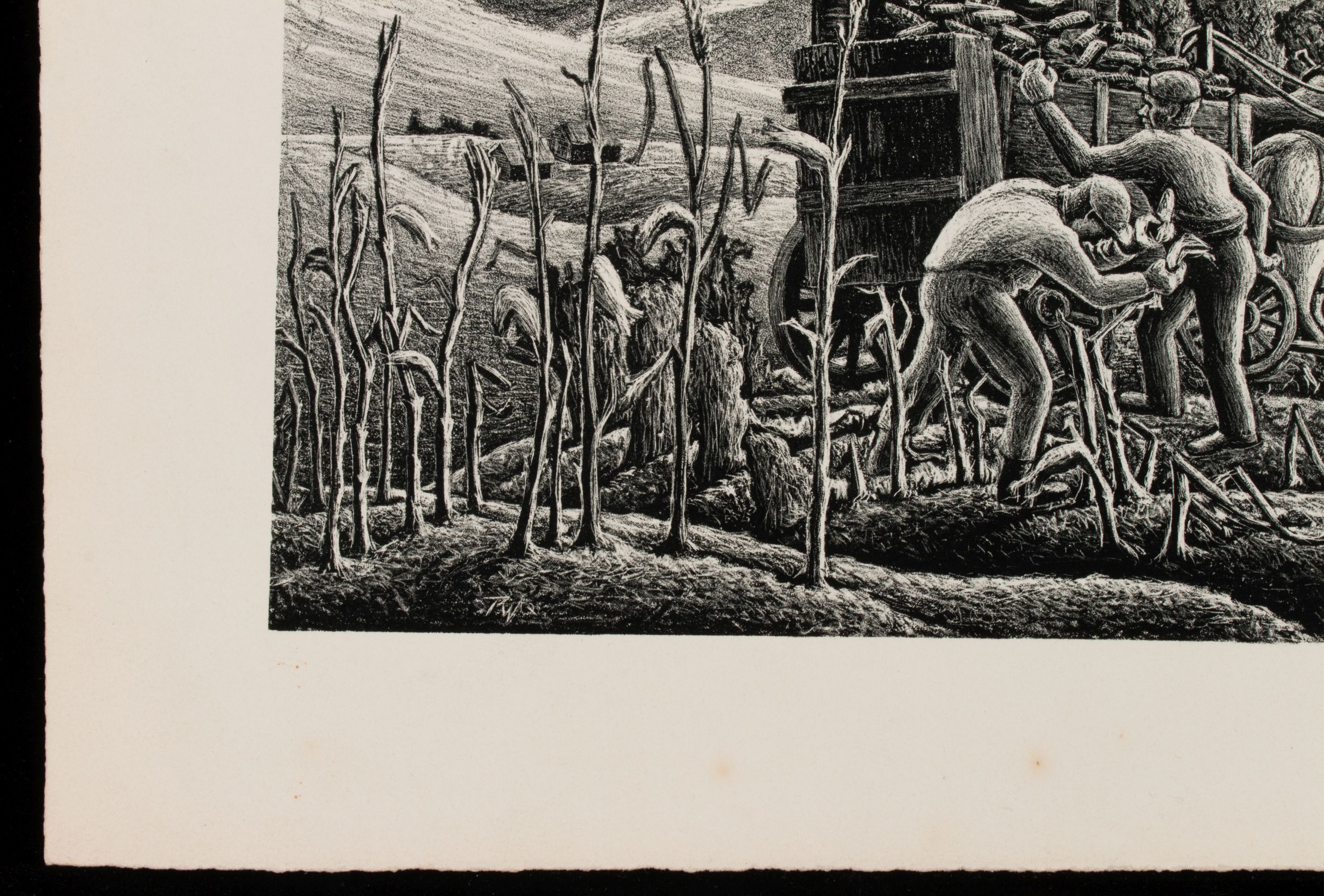 AARON PYLE (1903-1972) TWO LITHOGRAPHS