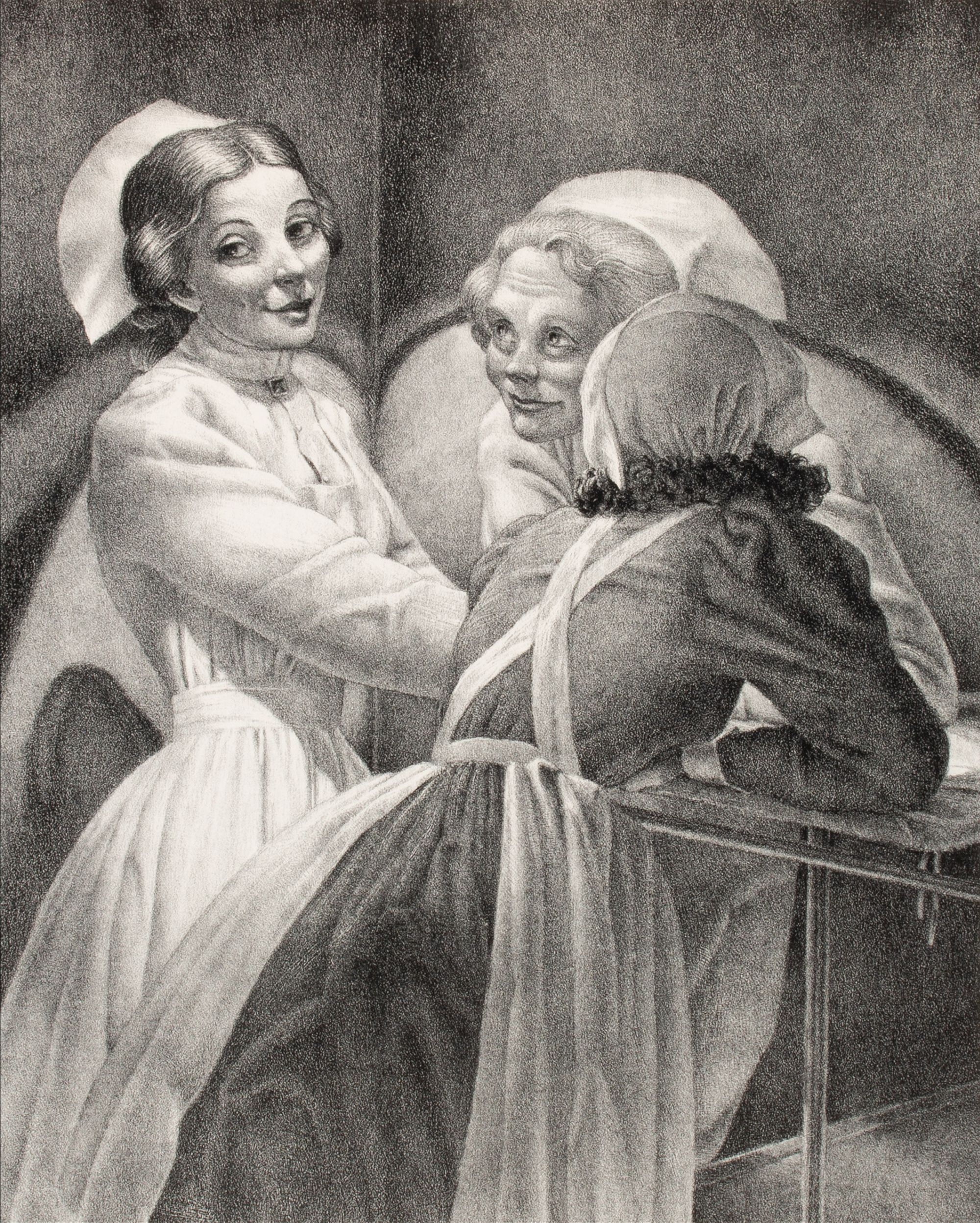 KYRA MARKHAM (1891-1967) PENCIL SIGNED LITHOGRAPHS (2)