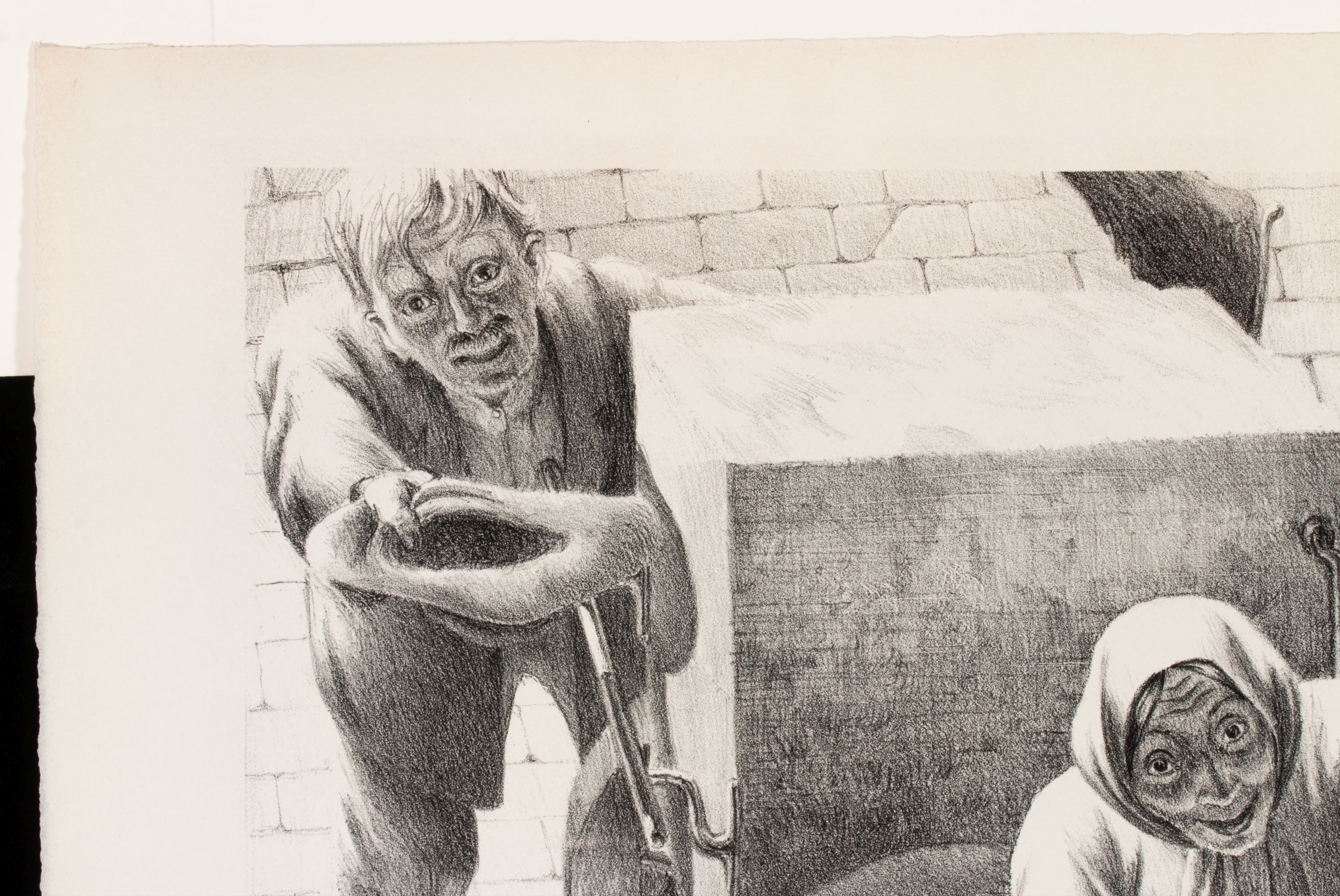 KYRA MARKHAM (1891-1967) PENCIL SIGNED LITHOGRAPHS (2)