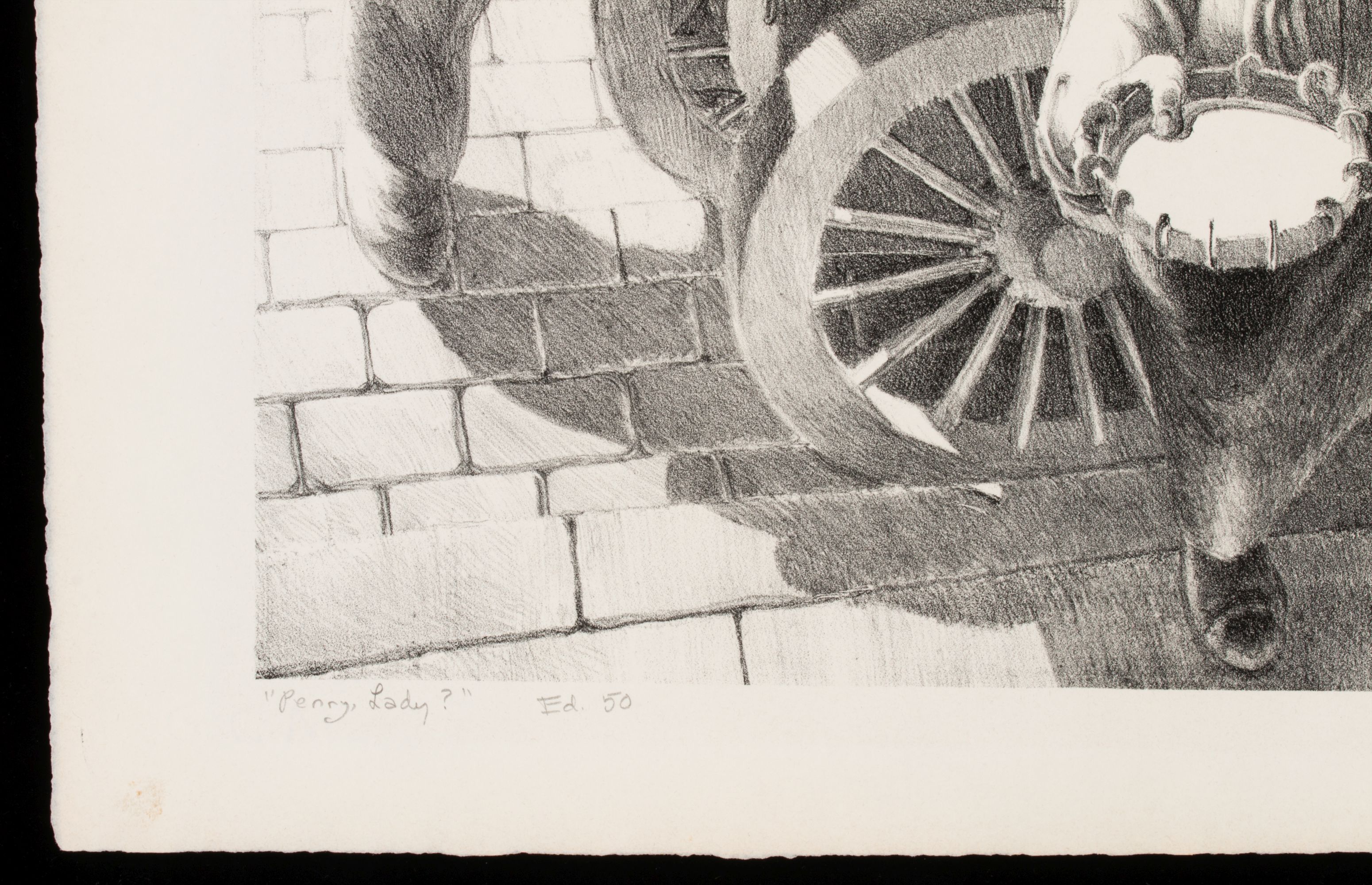 KYRA MARKHAM (1891-1967) PENCIL SIGNED LITHOGRAPHS (2)