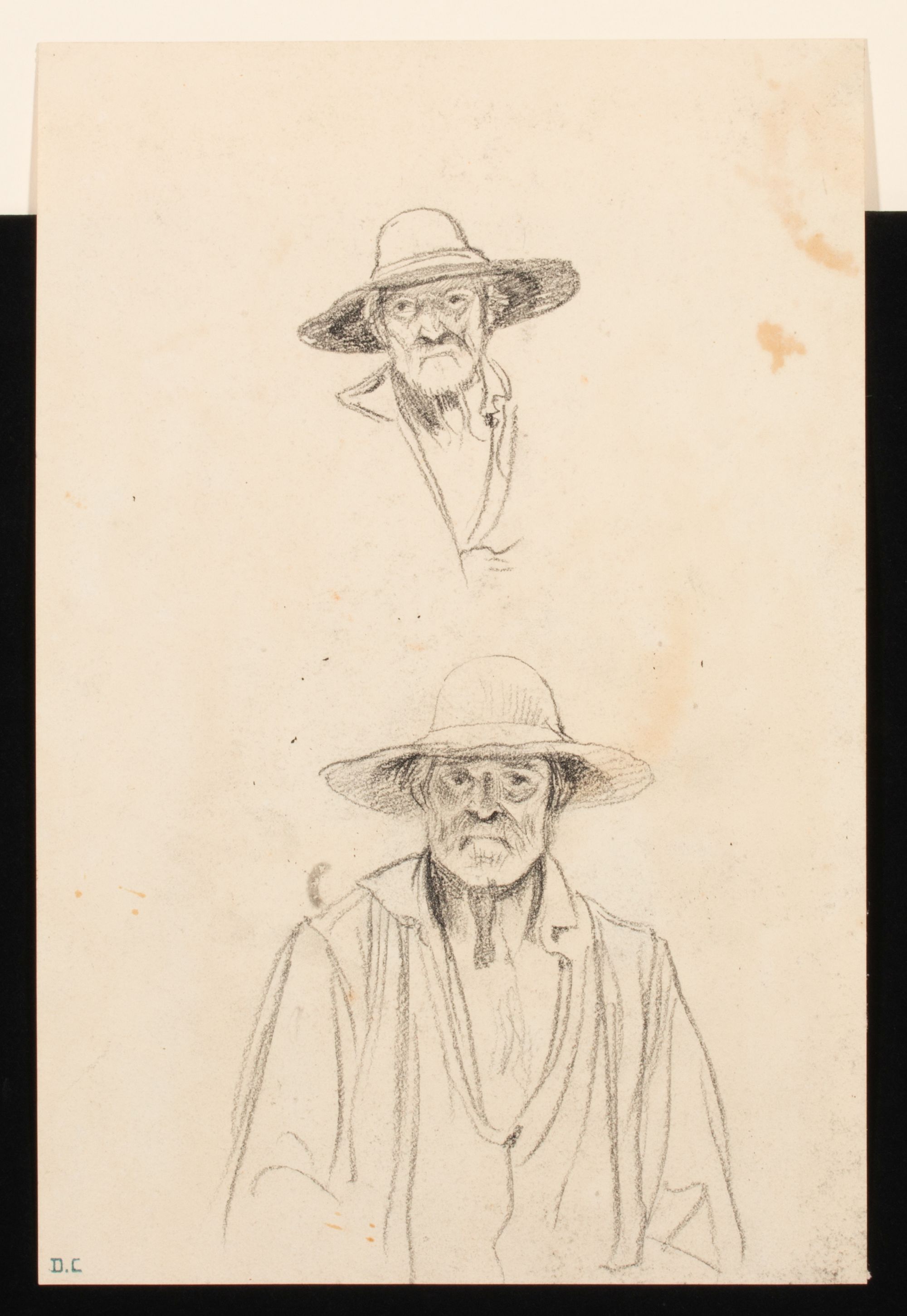 FOUR EARLY 20TH C. FRENCH SCHOOL WORKS ON PAPER